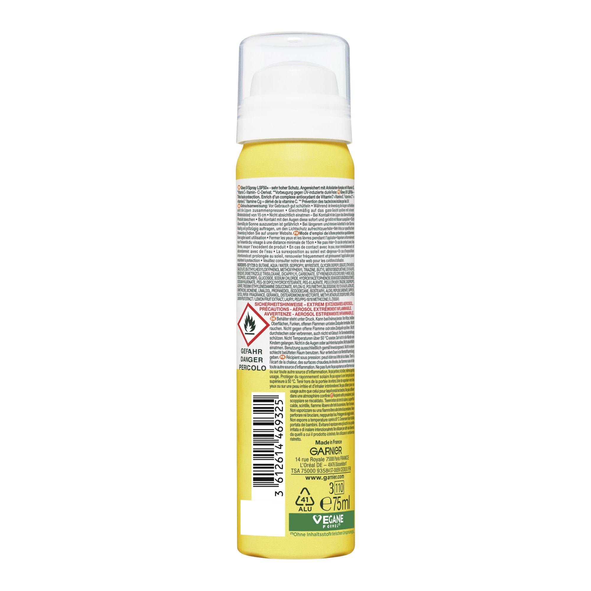 Vitamin C Glowy UV Over Make-Up Spray FSP 50+