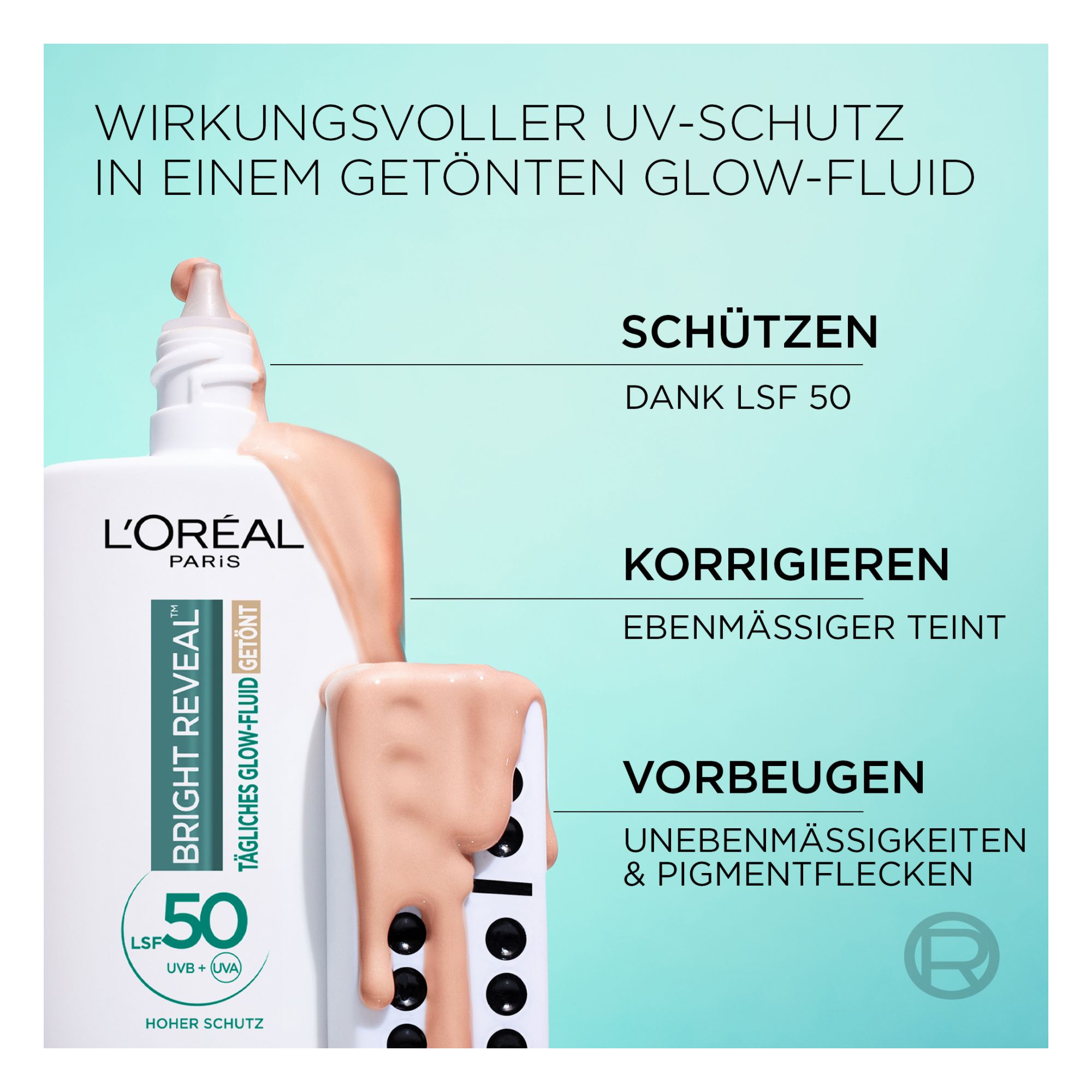 Bright Reveal - Tägliches Glow-Fluid Getönt