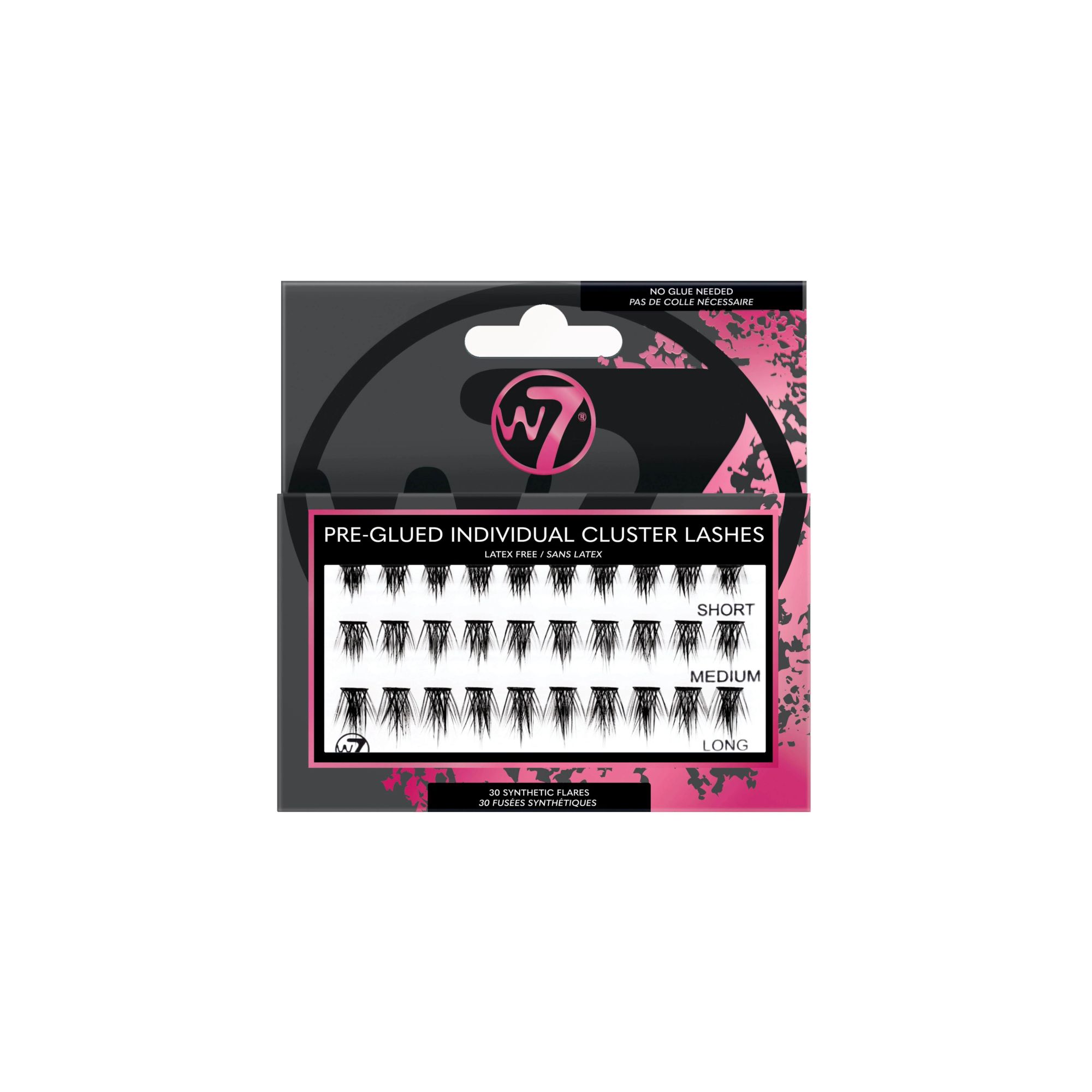 Pre-Glued Individual Cluster Lashes -- Vorgeklebte Falsche Wimpern