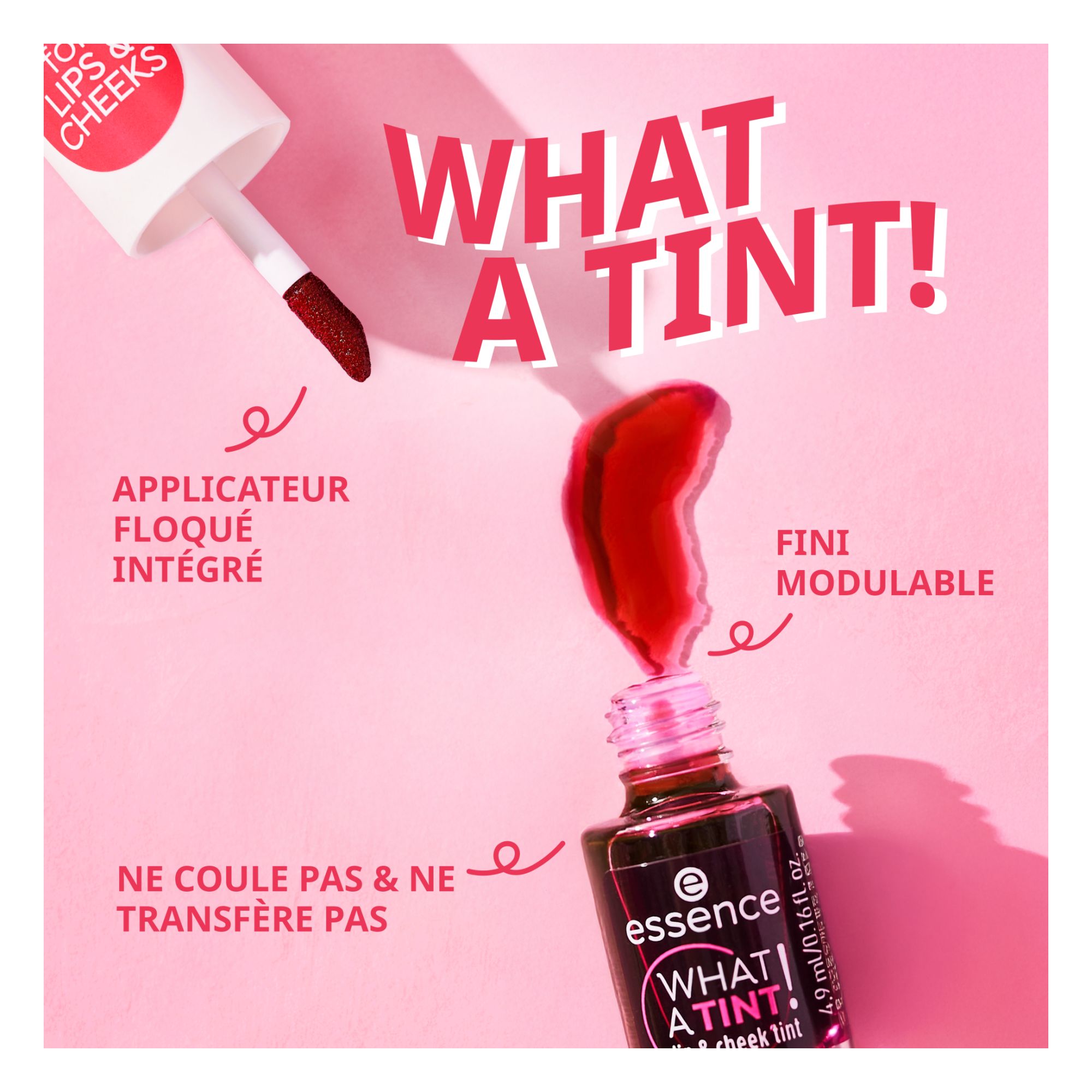 Rouge à Lèvres Liquide & Rouge - What A Tint! Lip & Cheek Tint