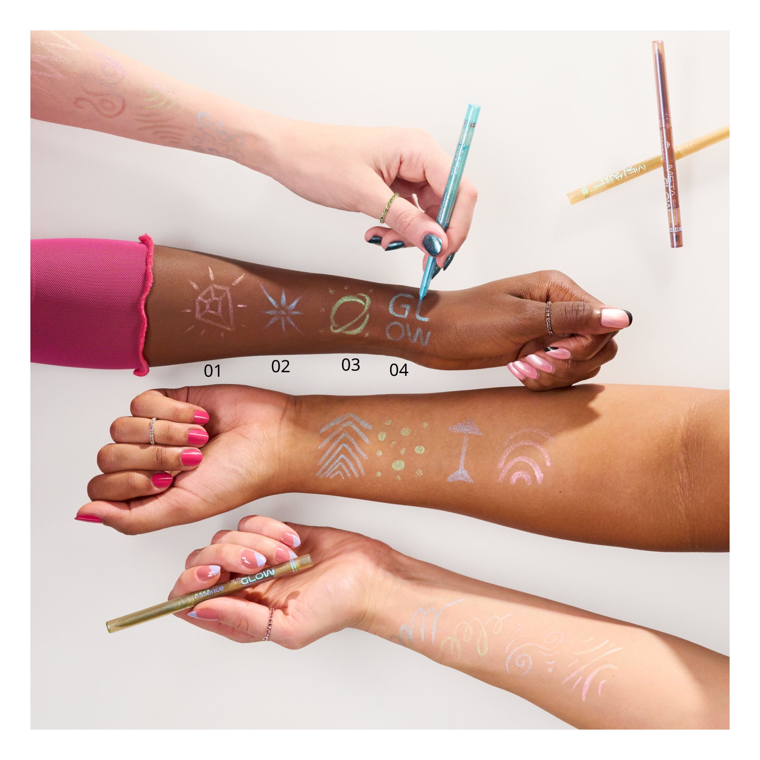 Crayon Eye-Liner - Meta Glow Duo-Chrome Eye Pencil Crayon Eye-Liner - Meta Glow Duo-Chrome Eye Pencil