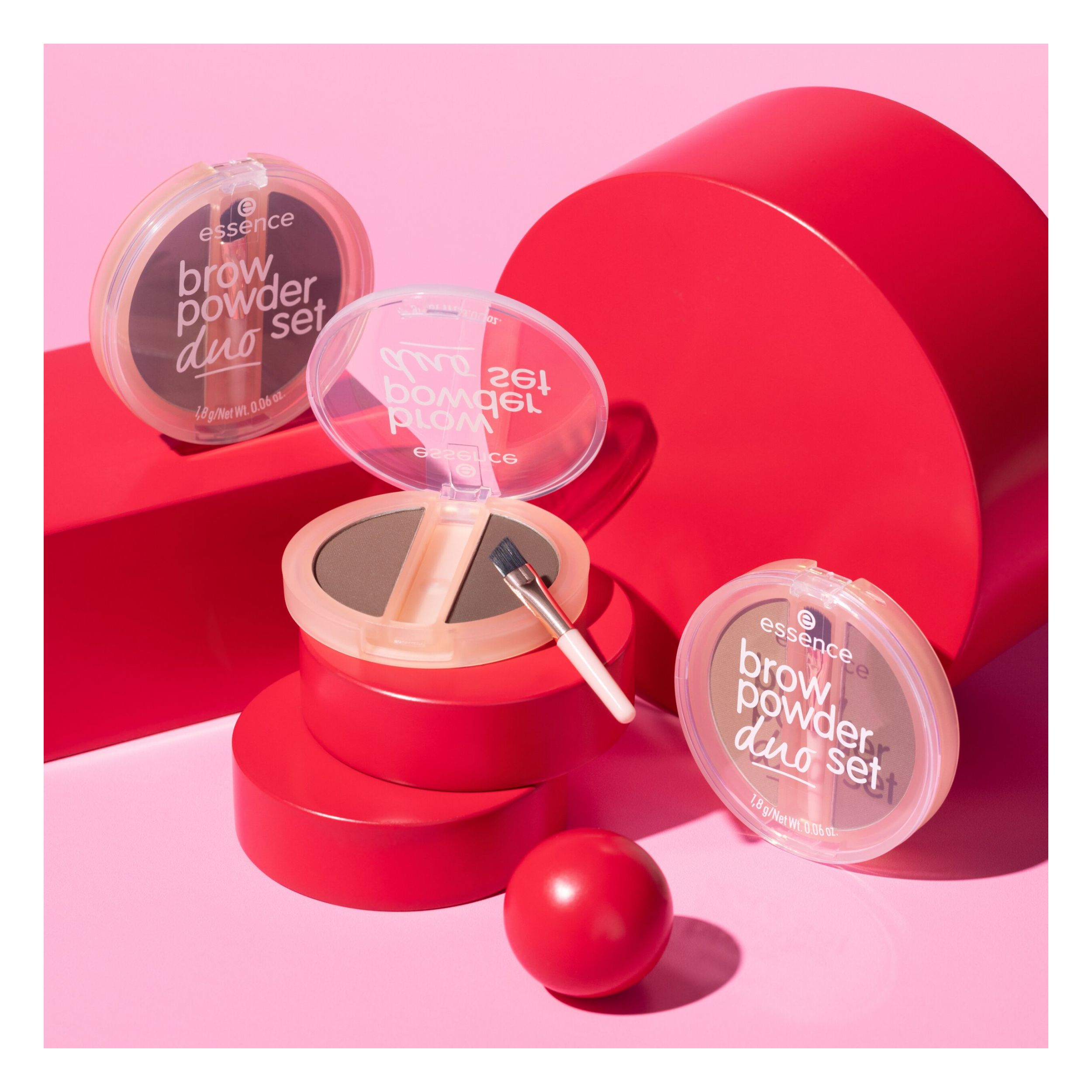 Brow Powder Duo Set -- Augenbrauen-Puder