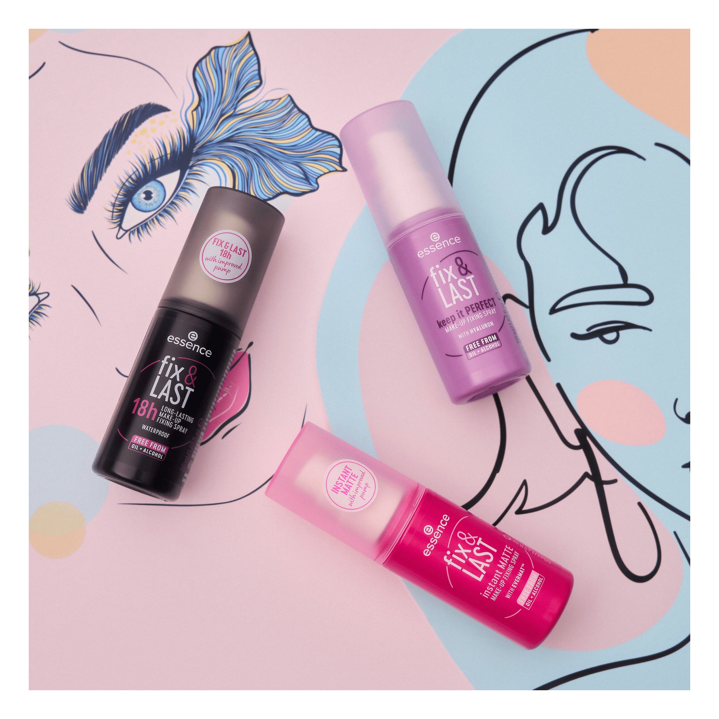 Fix & Last 18h Long-Lasting Make-Up Fixing Spray Fix & Last 18h Long-Lasting Make-Up Fixing Spray