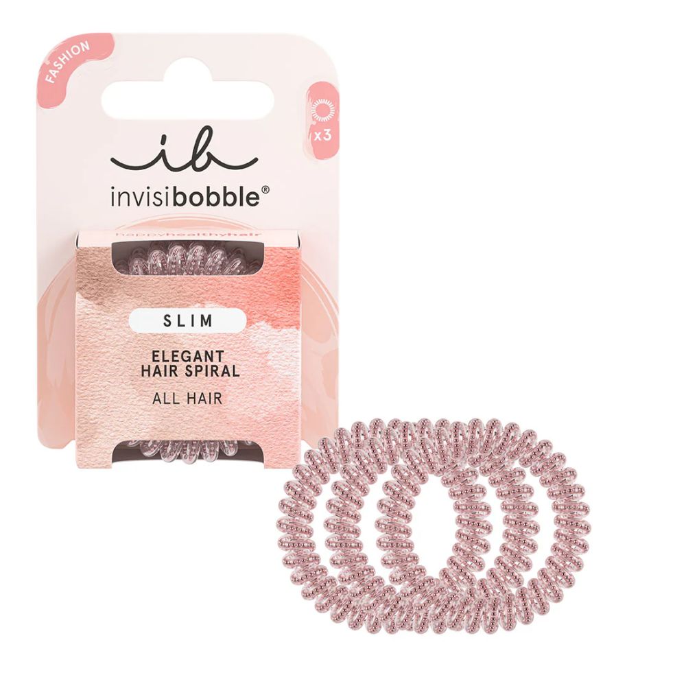 Elegant Hair Spiral Slim (3 Stück) -- Haargummis