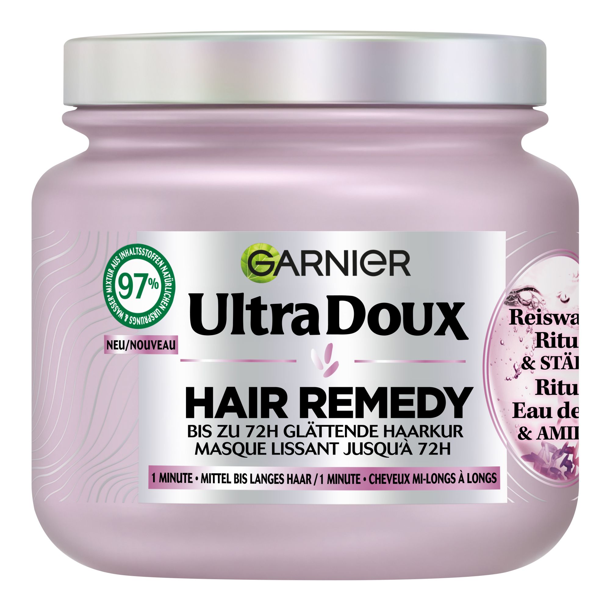 Ultra Doux - Hair Remedy Reiswasser Ritual & Stärke -- Haarmaske Ultra Doux - Hair Remedy Reiswasser Ritual & Stärke -- Haarmaske