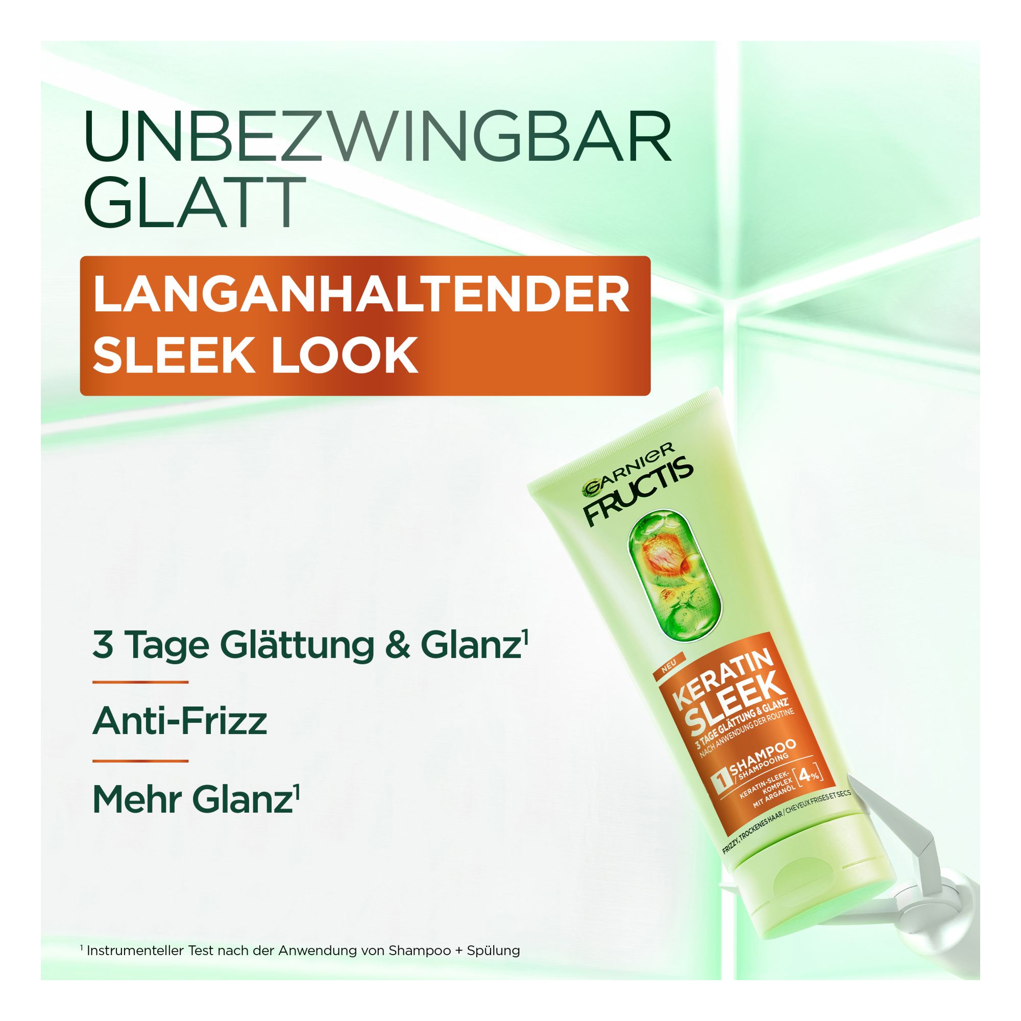 Shampoo - Fructis - Keratin Sleek Shampoo - Fructis - Keratin Sleek