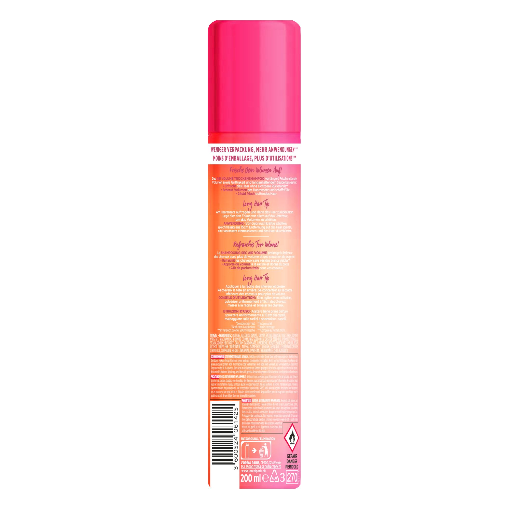 Shampoing Sec - Elseve - Dream Long Air Volume