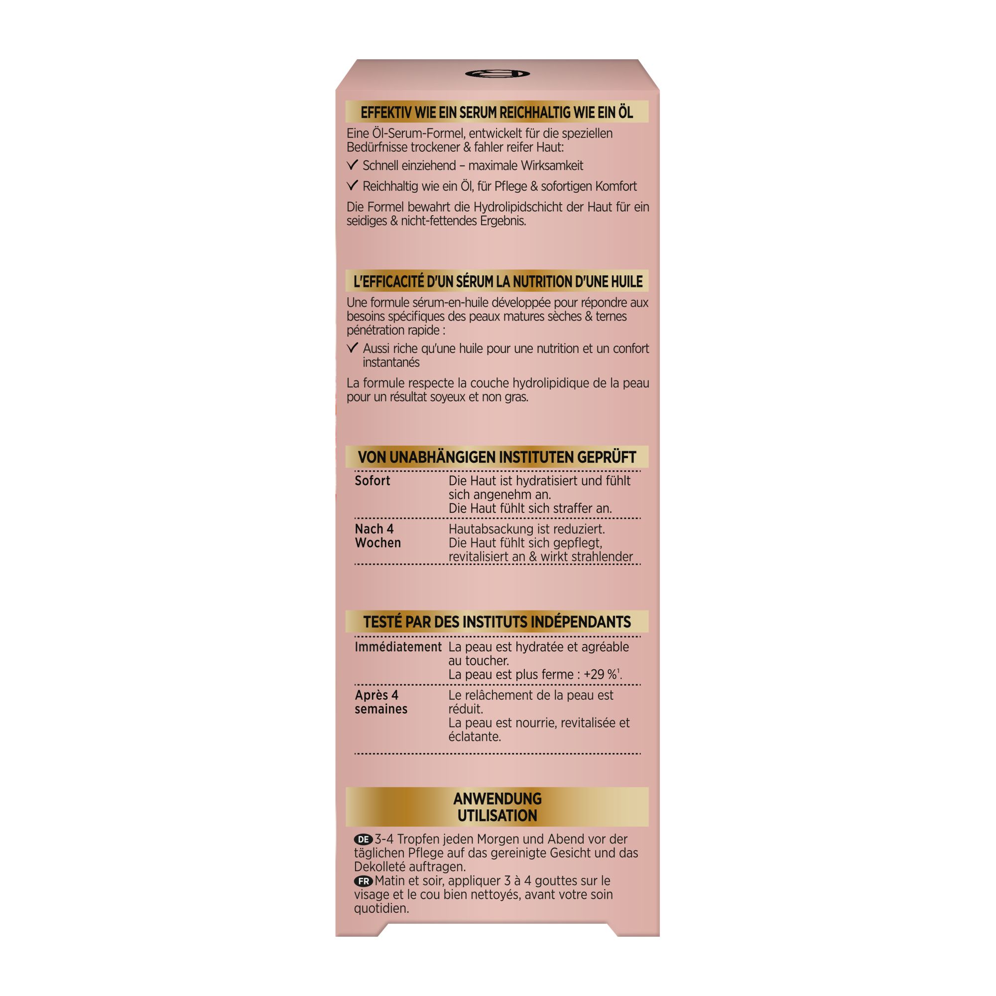Sérum Pour Le Visage - Age Perfect - Rosé Sérum Huile Sérum Pour Le Visage - Age Perfect - Rosé Sérum Huile
