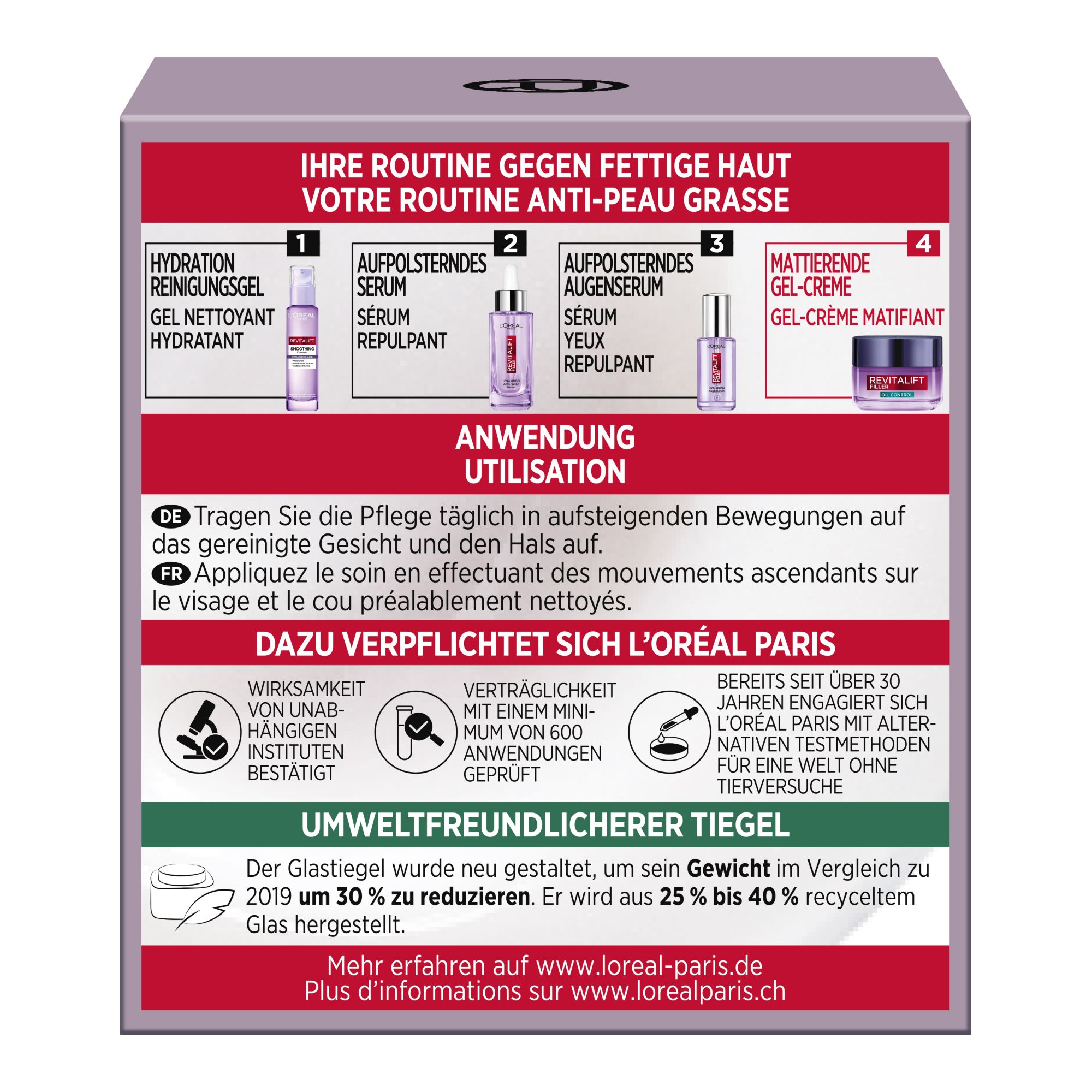 Gel-Crème Matifiant - Revitalift Filler - Oil Control