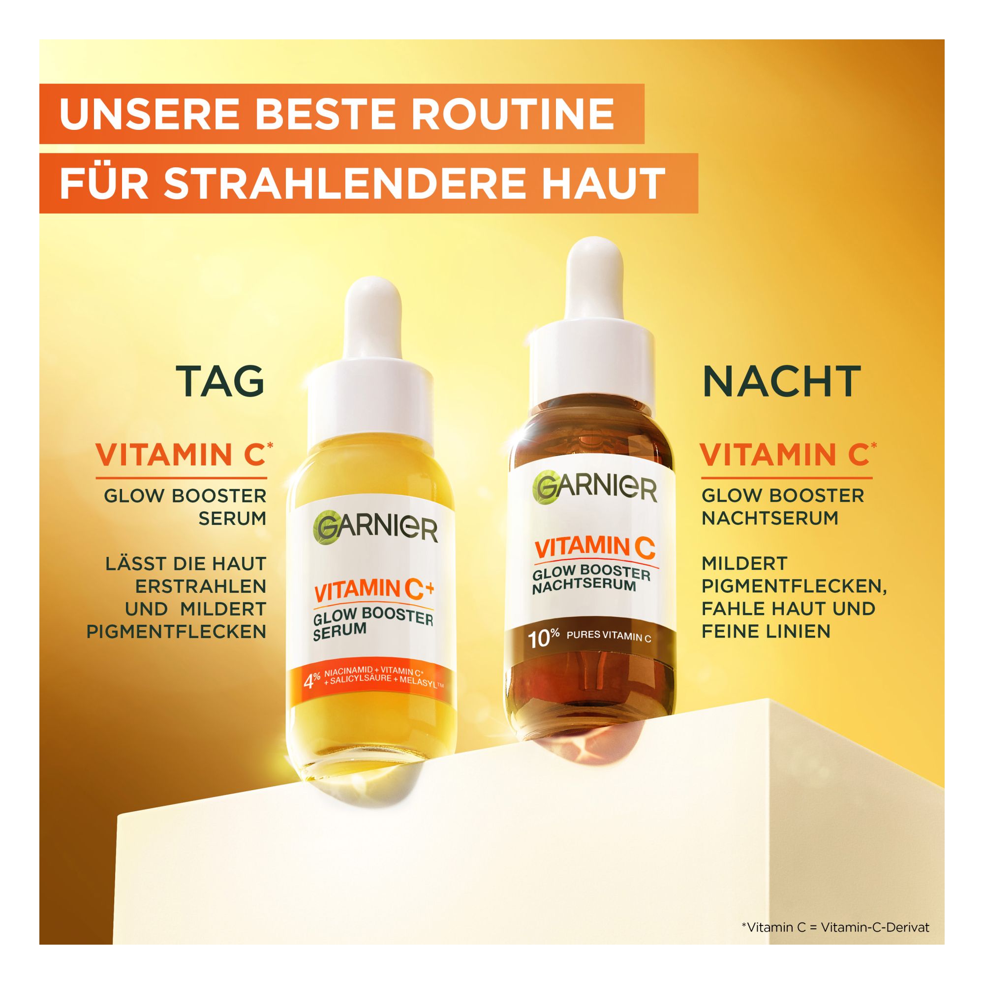 Sérum Nuit - SkinActive - Vitamin C Glow Booster Nachtserum