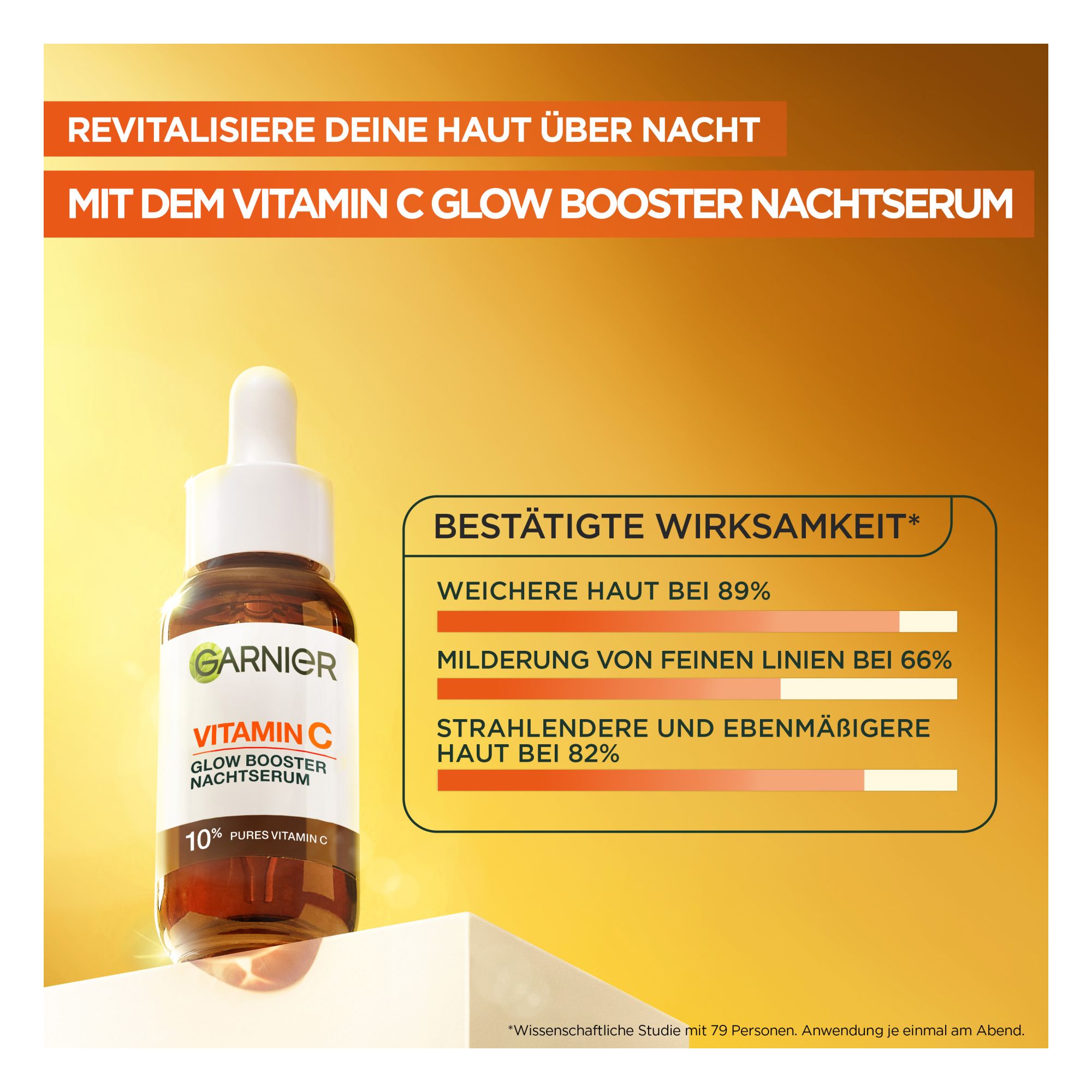 Sérum Nuit - SkinActive - Vitamin C Glow Booster Nachtserum