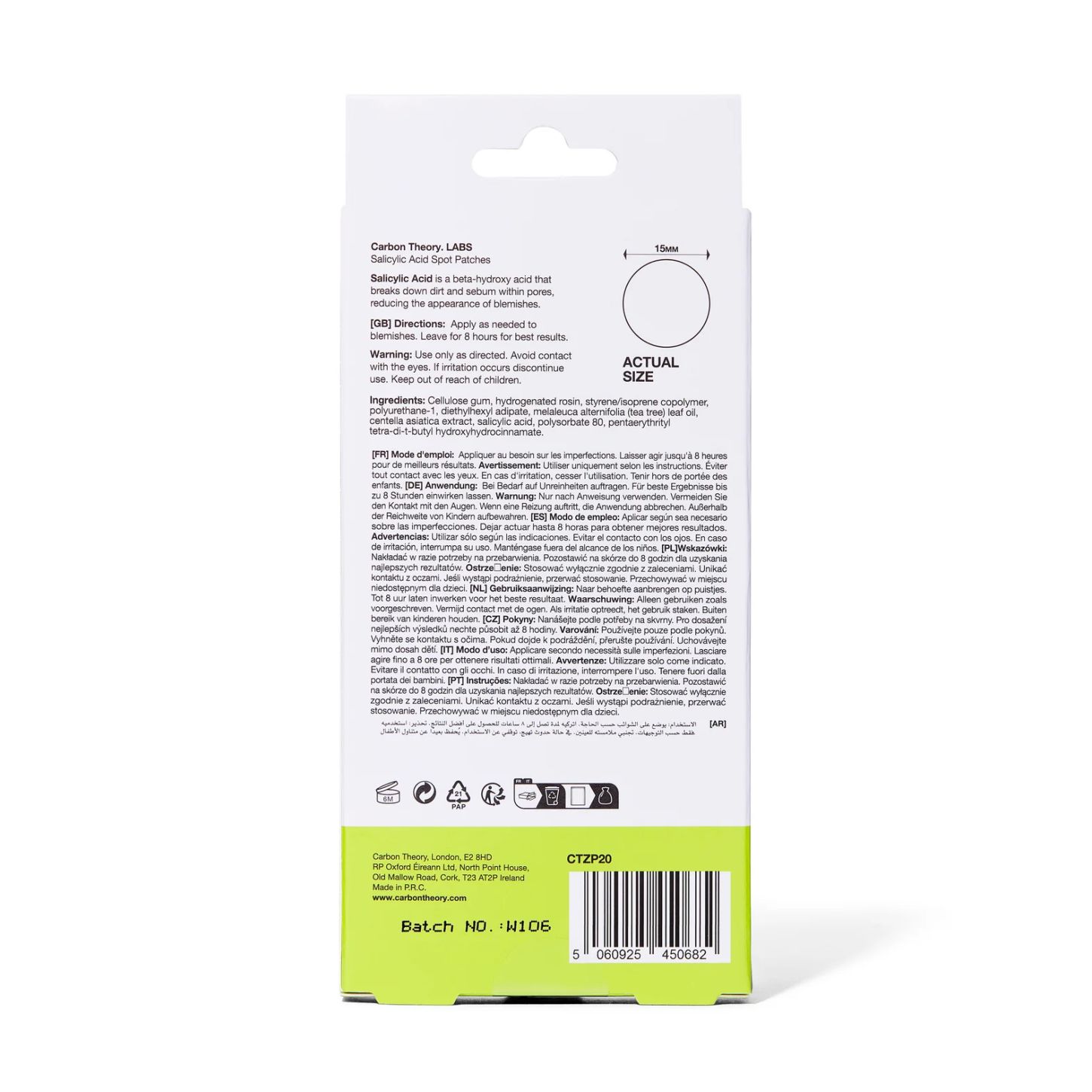 Zap Patch - Salicylic Acid Spot Patches (40 Stück)