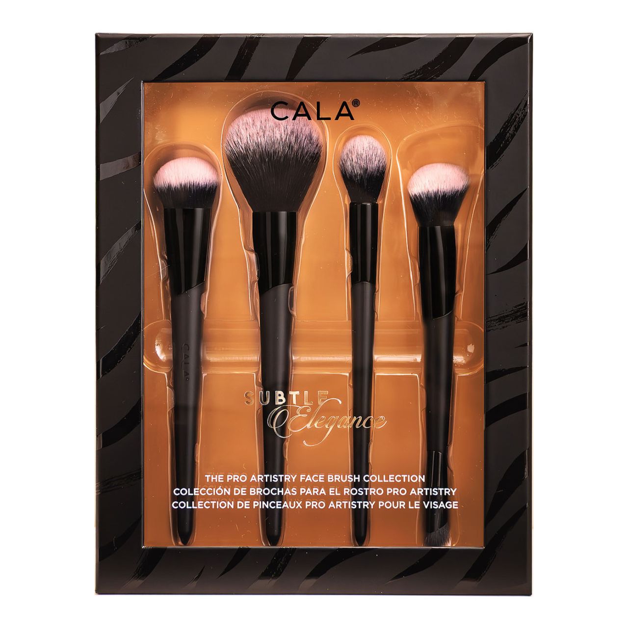 Subtle Elegance - The Pro Artistry Face Brush Collection -- 4-Teiliges Pinsel-Set
