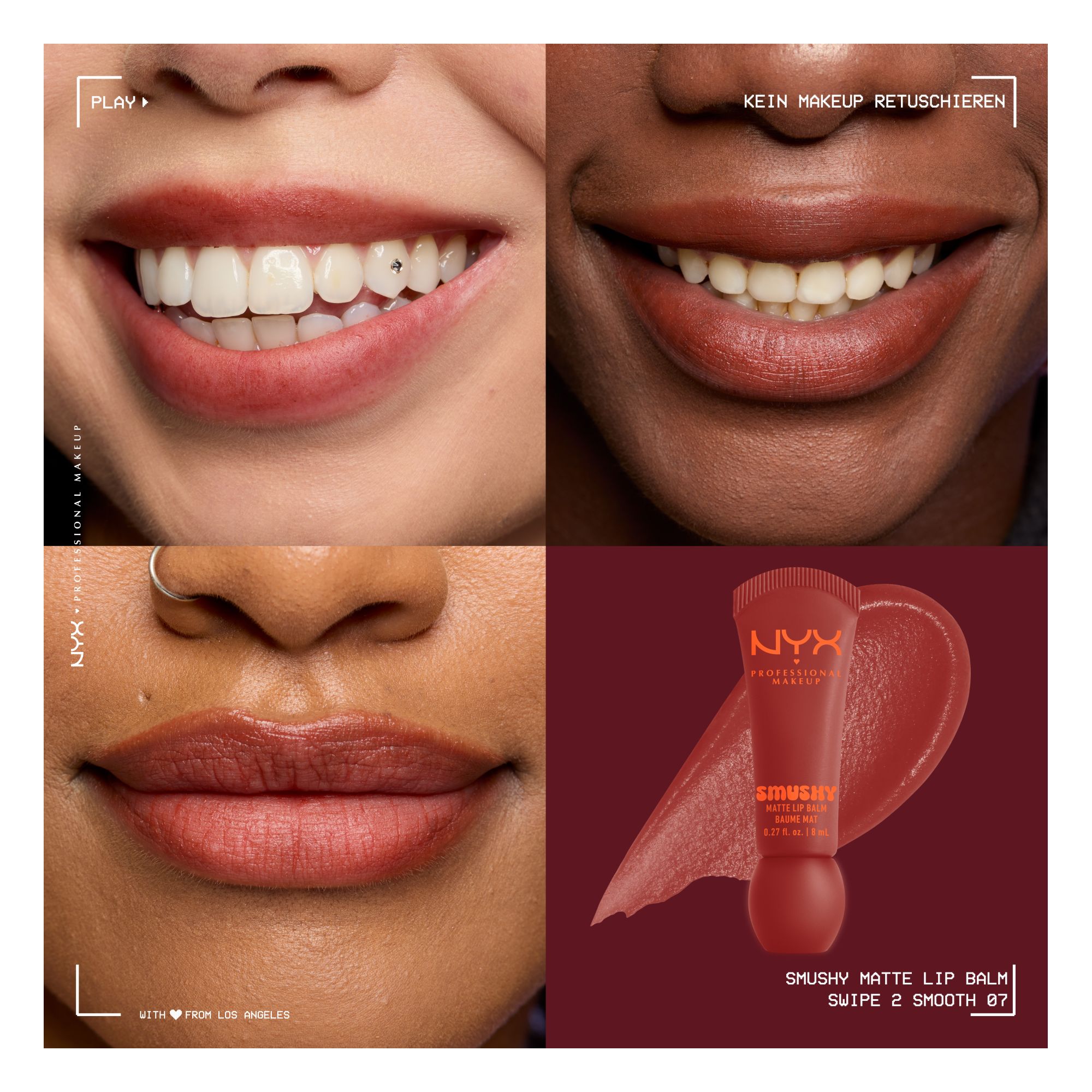 Baume à Lèvres - Smushy Matte Lip Balm