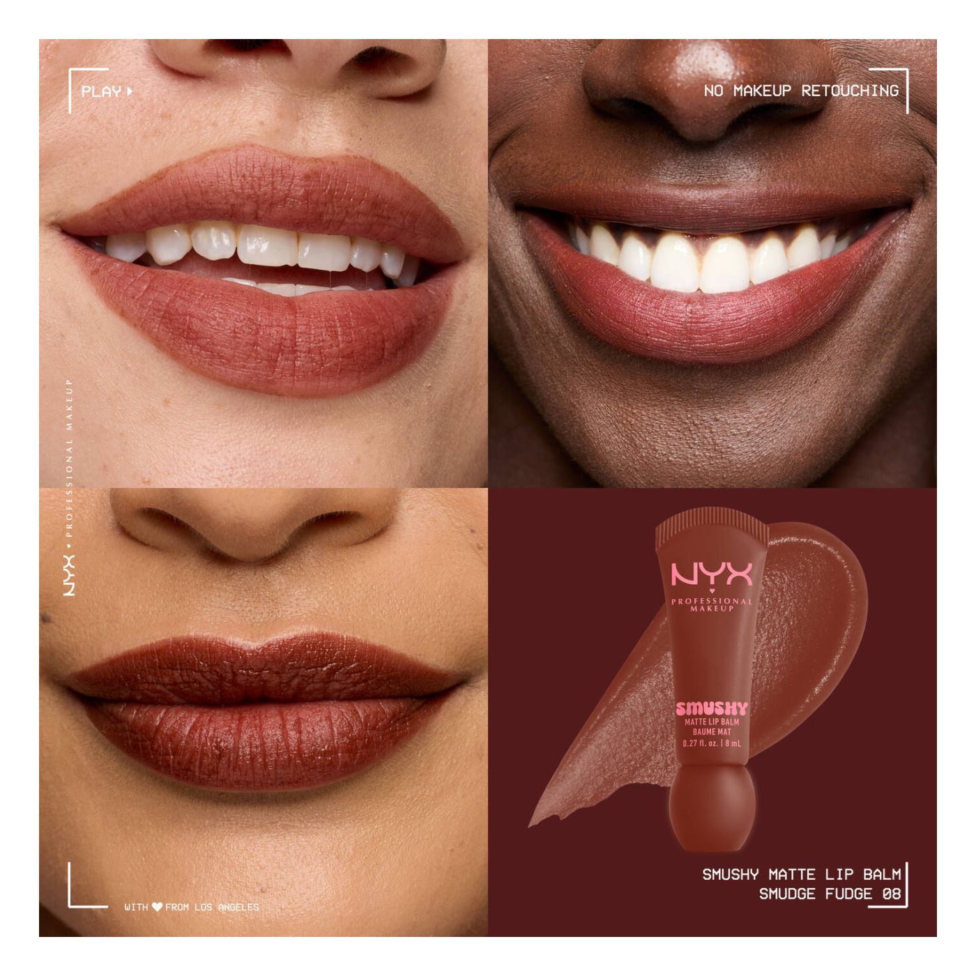 Baume à Lèvres - Smushy Matte Lip Balm