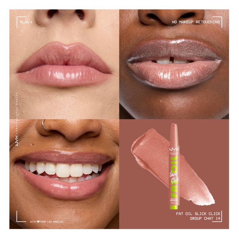 Fat Oil Slick Click Shiny Lip Balm -- Lippenbalsam