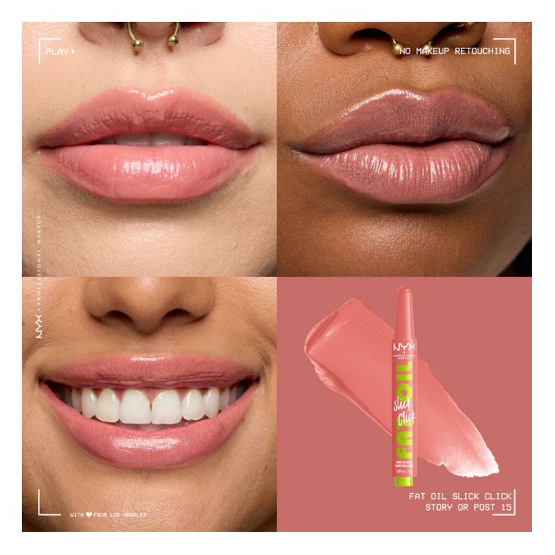 Fat Oil Slick Click Shiny Lip Balm