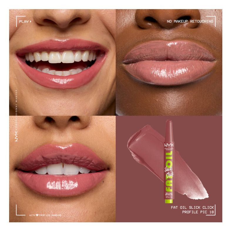Baume à Lèvres - Fat Oil Slick Click Shiny Lip Balm