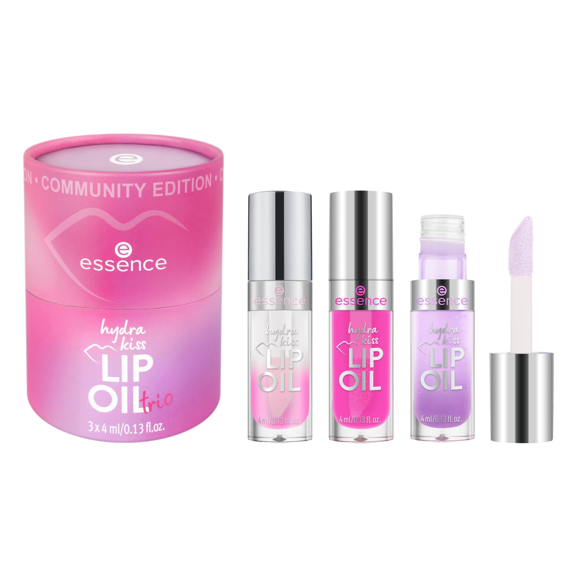 Hydra Kiss Lip Oil Trio -- Lippenöl-Set