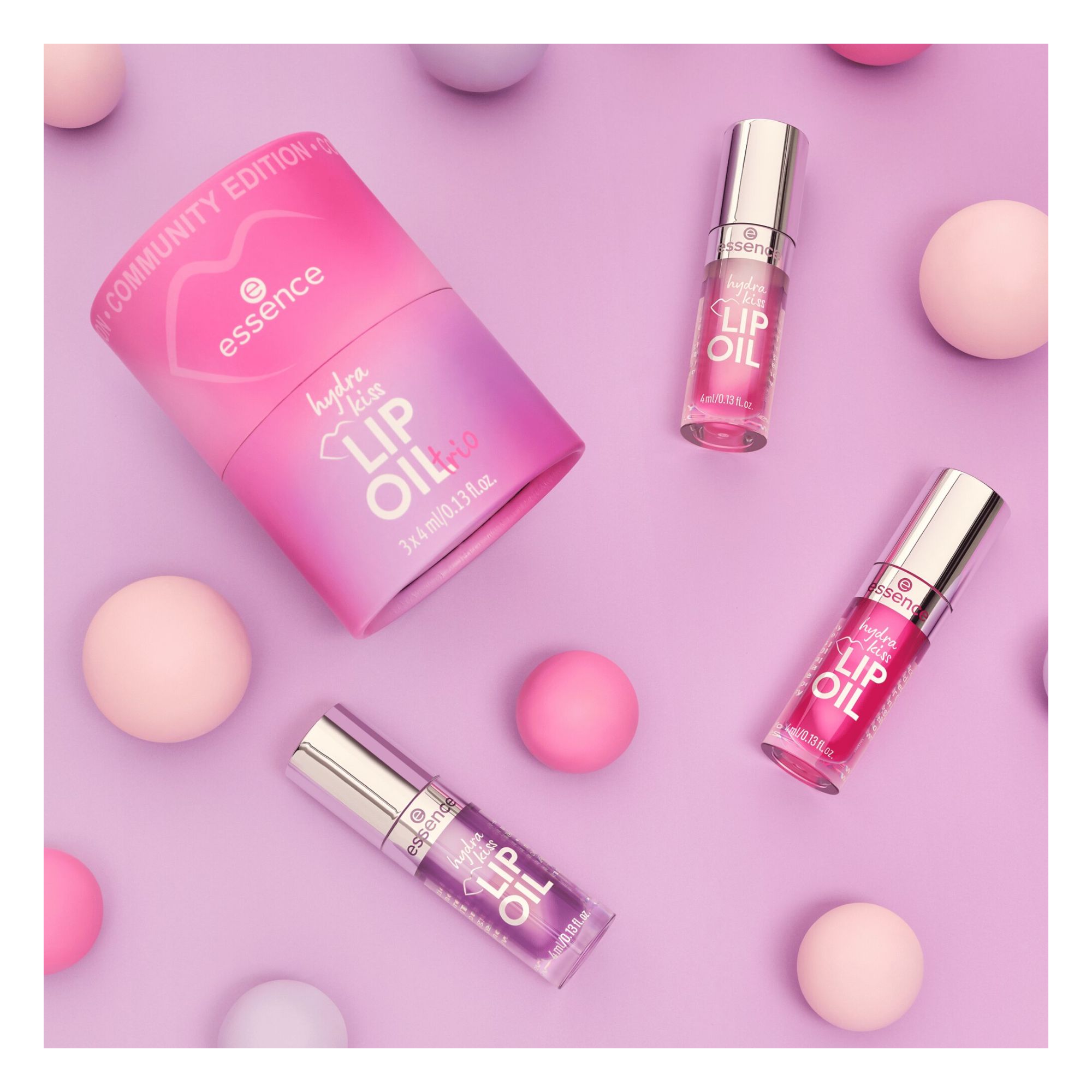 Hydra Kiss Lip Oil Trio -- Lippenöl-Set