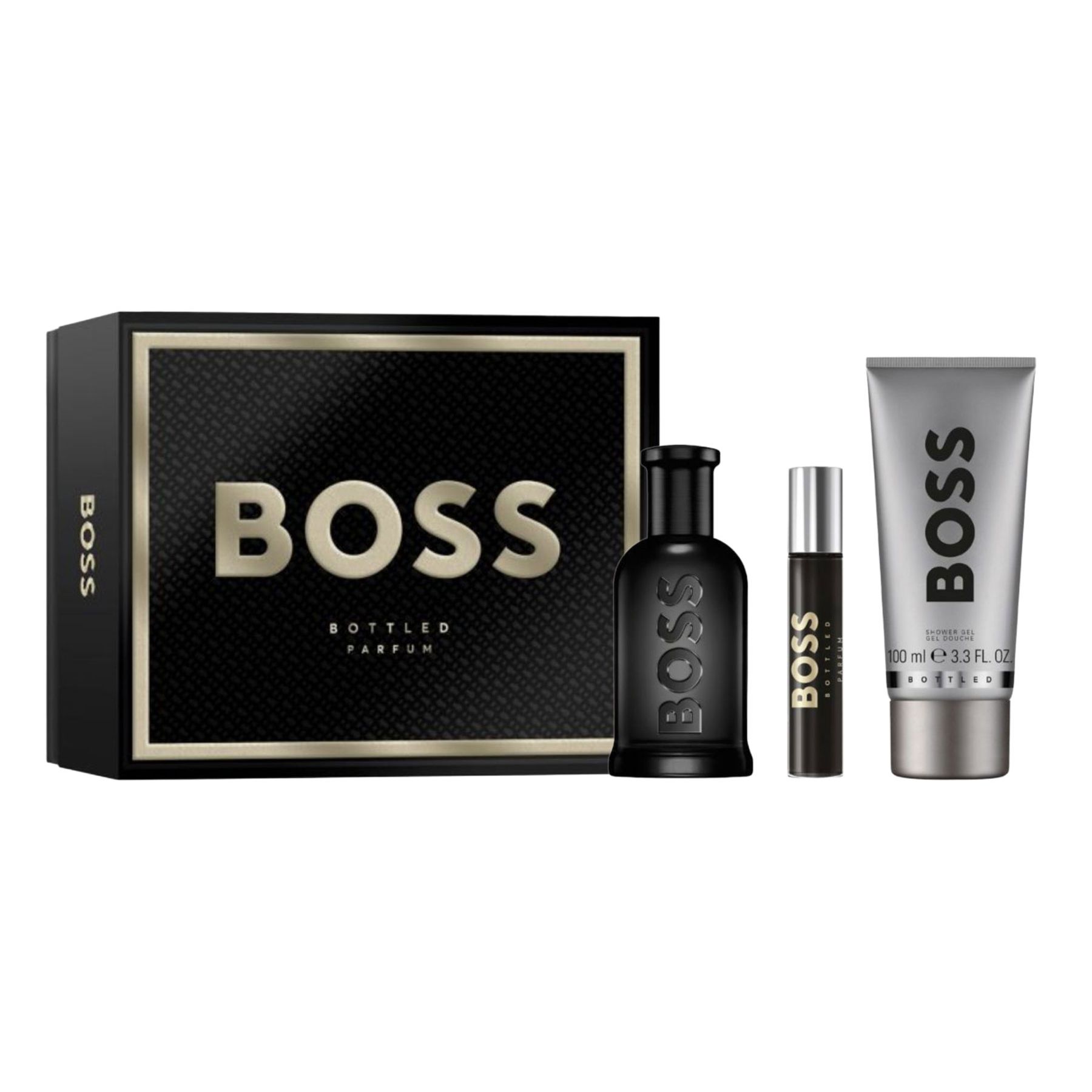 Gift Set - Boss Bottled Parfum & Shower Gel