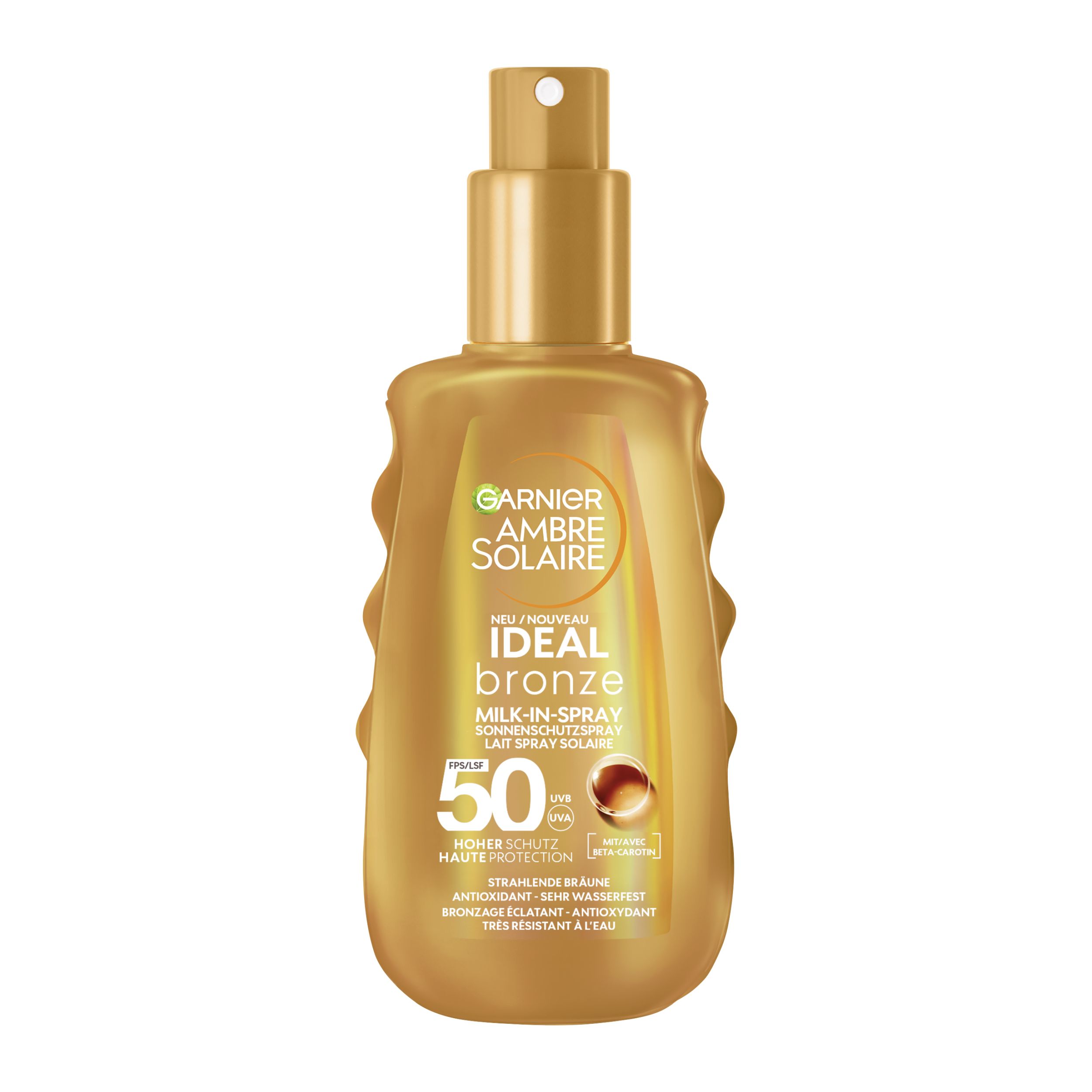 Lait Spray Solaire - Ambre Solaire - Ideal Bronze Milk-In-Spray