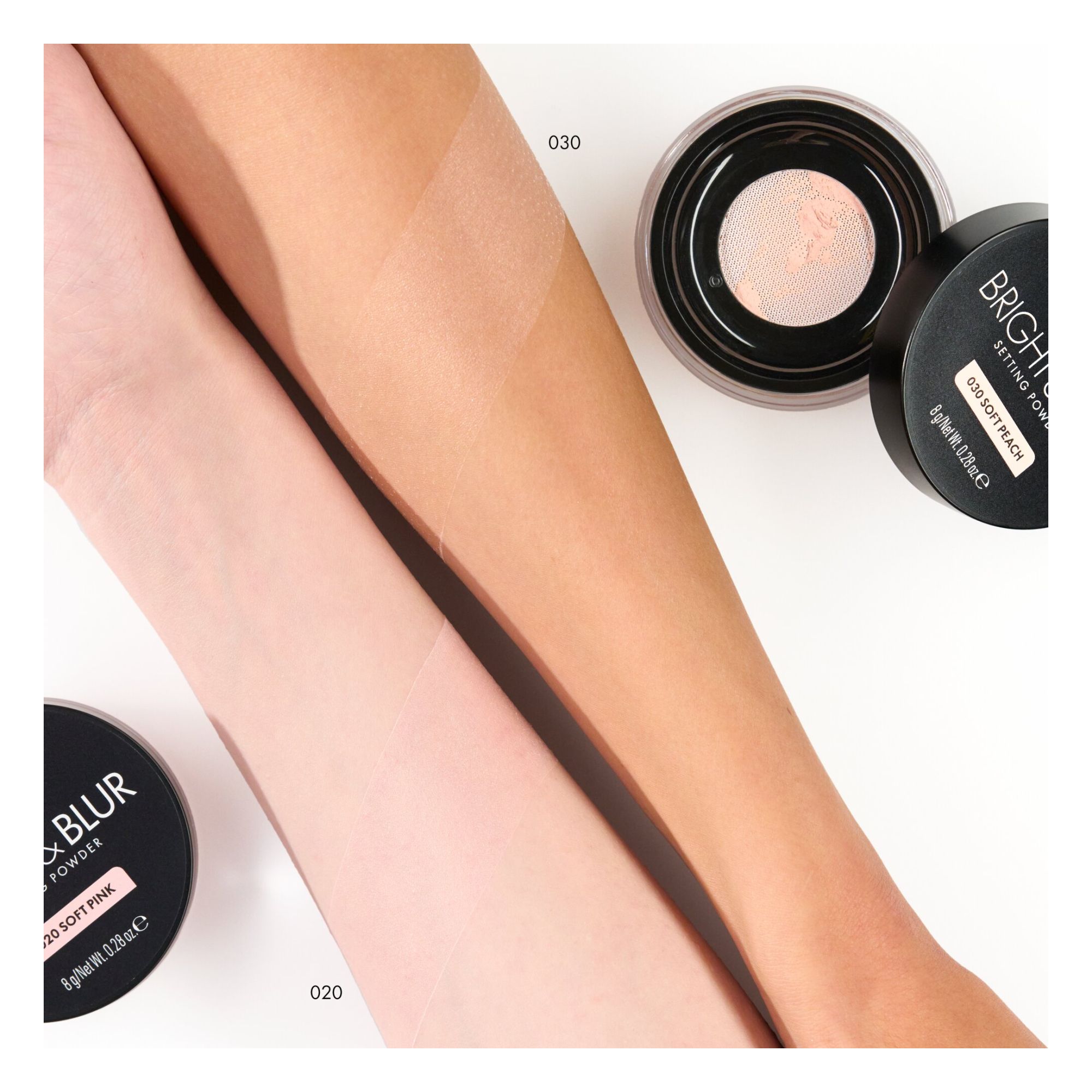 Bright & Blur Setting Powder -- Puder
