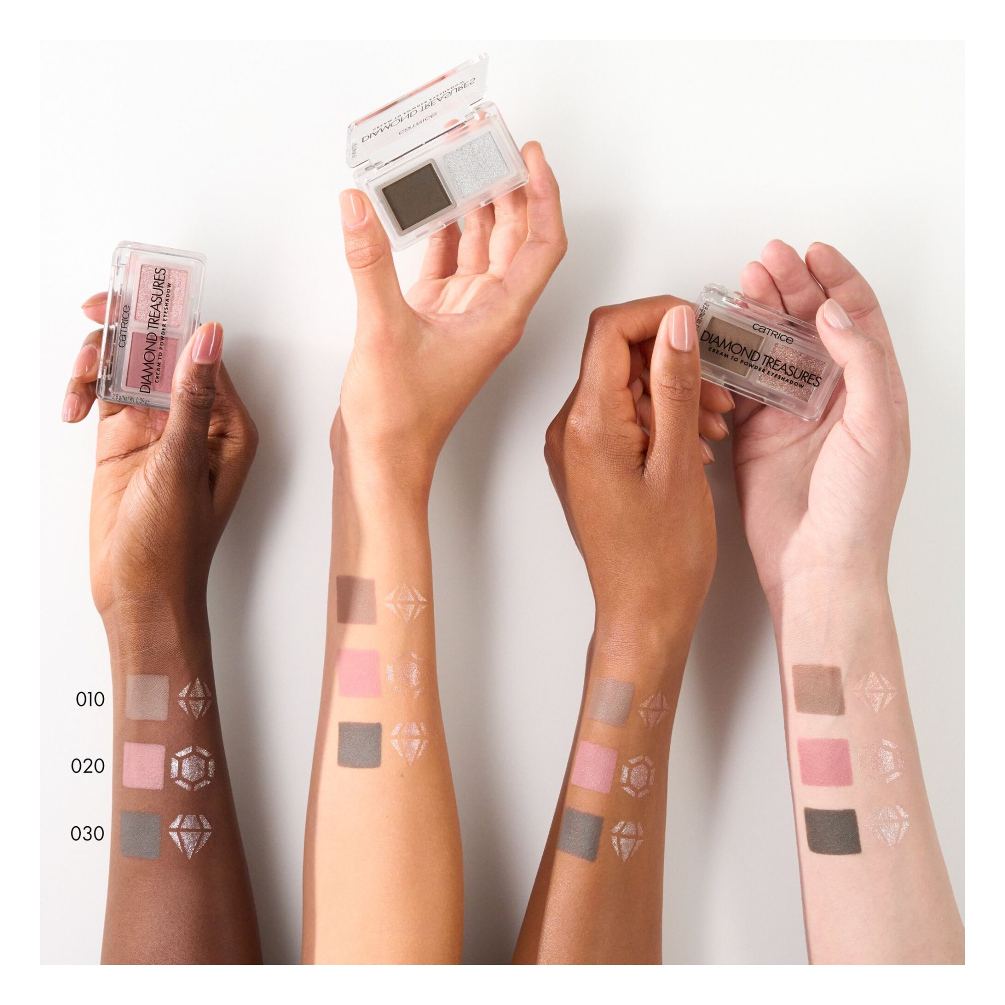 Palette de Fards à Paupières - Diamond Treasures Cream to Powder Eyeshadow