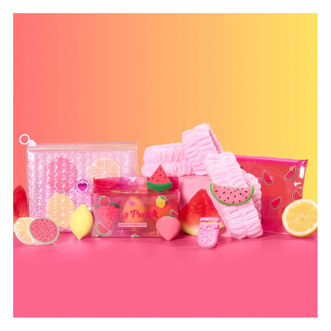 Face Cleansing Sponges - Fruity Face Cellulose Sponges Face Cleansing Sponges - Fruity Face Cellulose Sponges