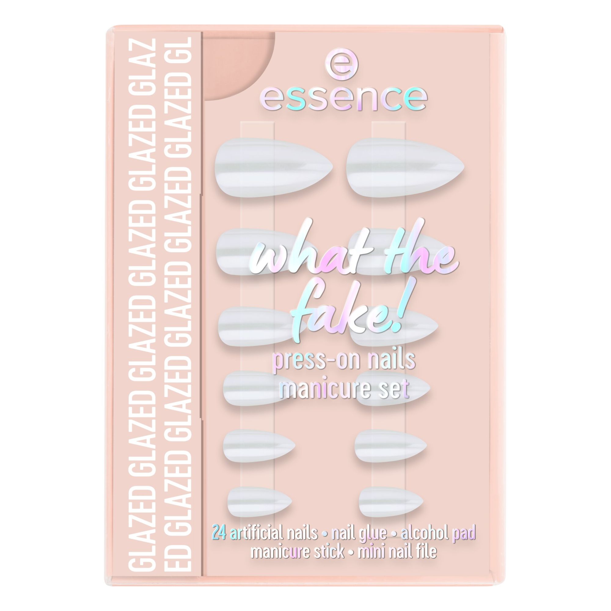 What The Fake! Press-On Nails Manicure Set (24 Stück) -- Künstliche Nägel