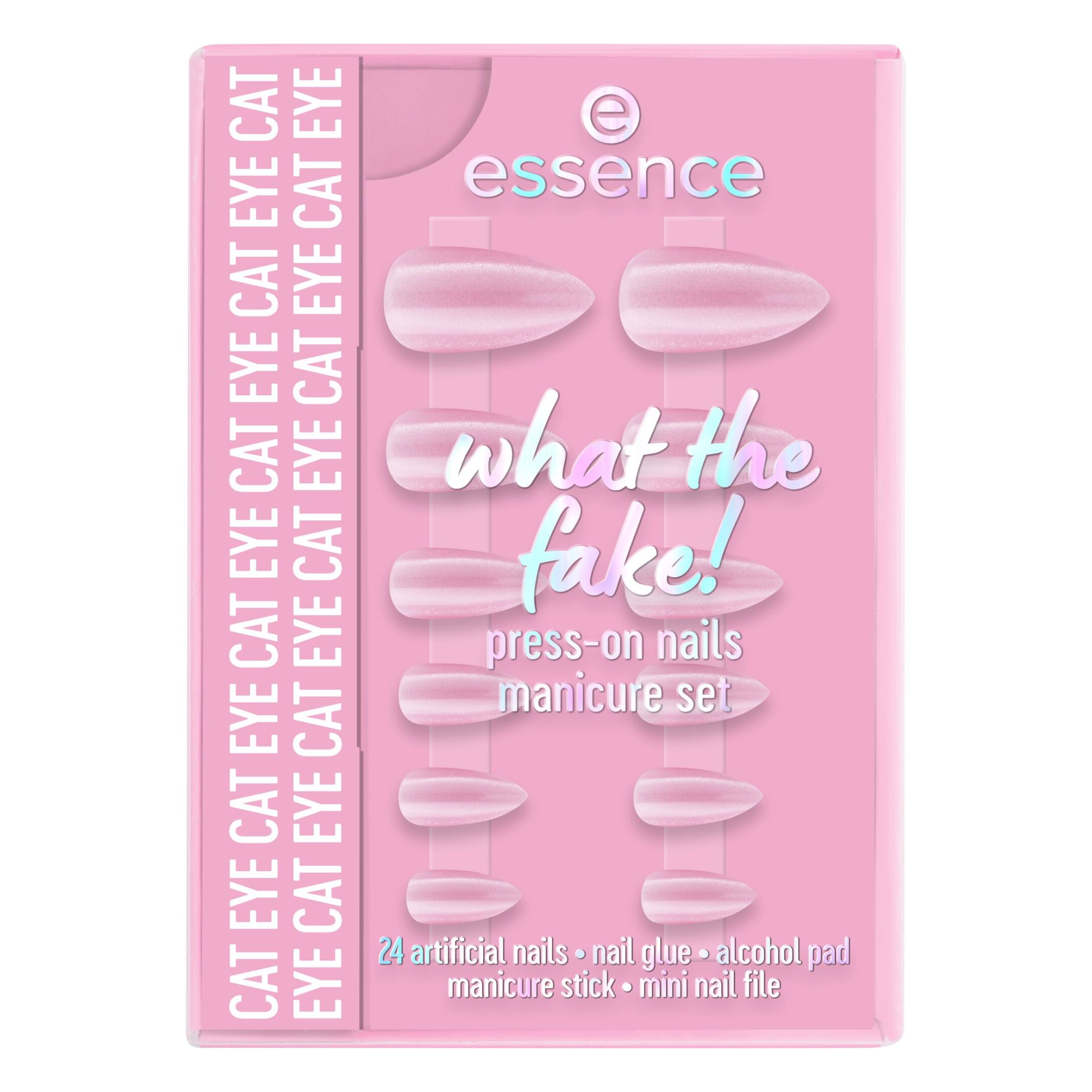 What The Fake! Press-On Nails Manicure Set (24 Stück) -- Künstliche Nägel