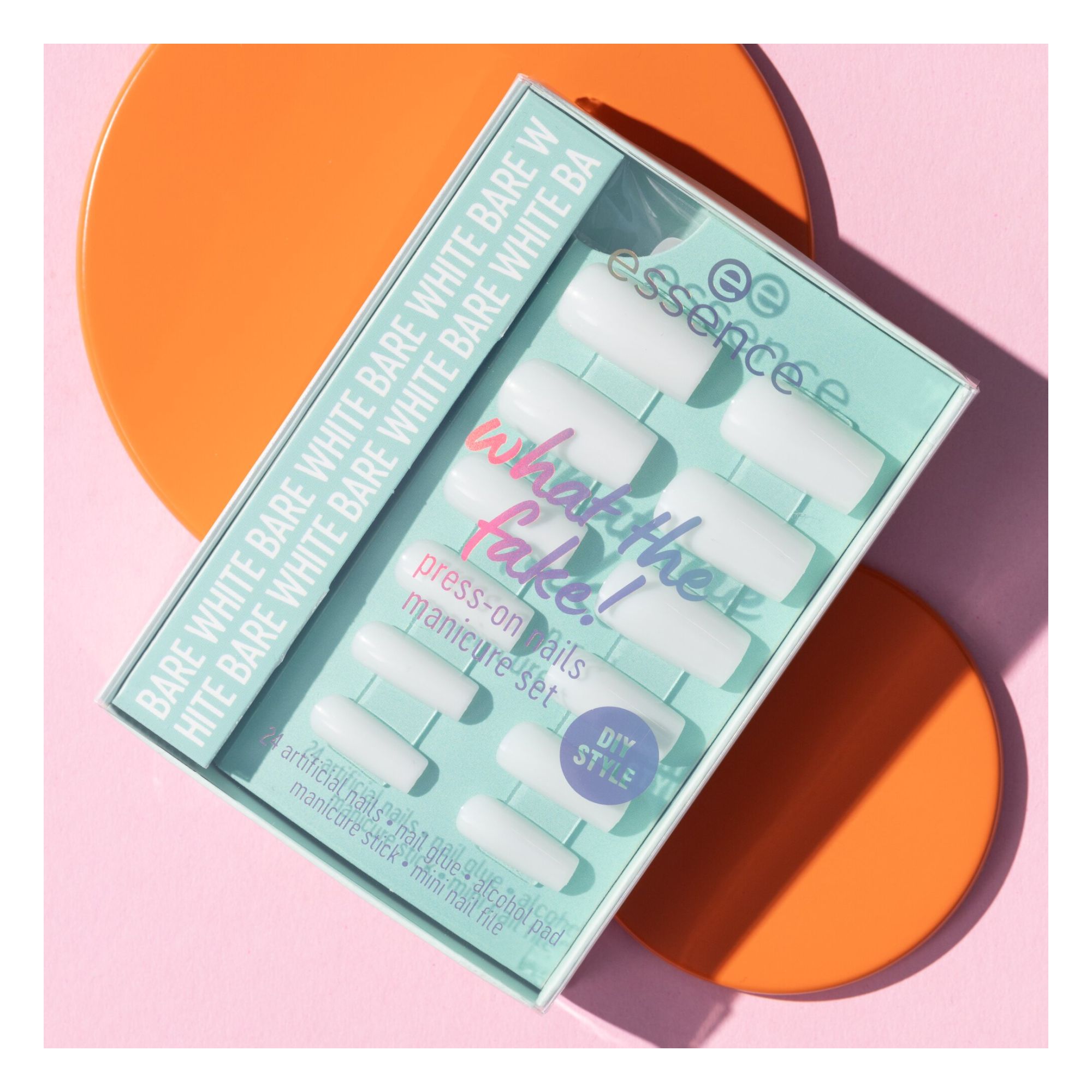 What The Fake! Press-On Nails Manicure Set (24 Stück) -- Künstliche Nägel