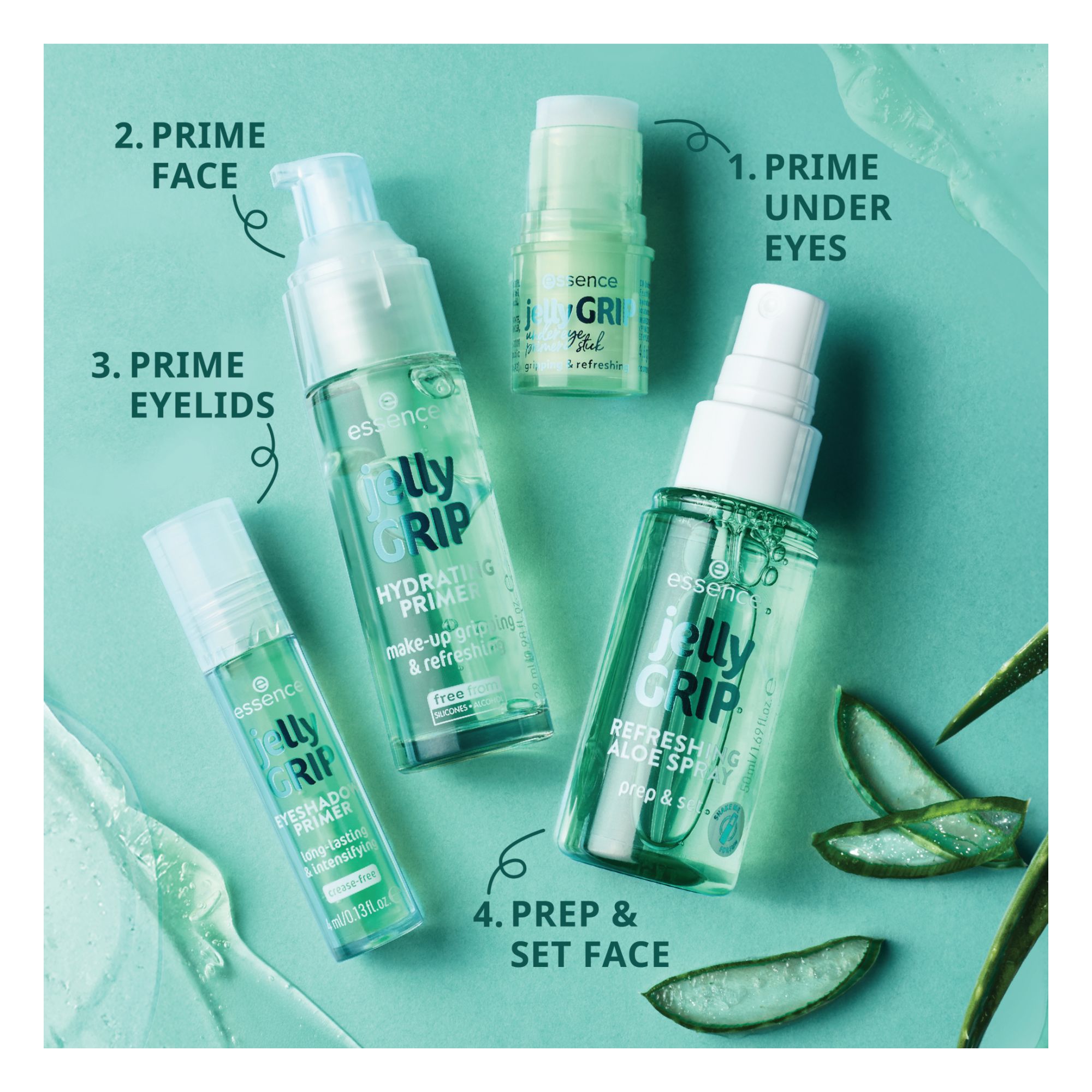 Spray Fixant - Jelly Grip Refreshing Aloe Vera