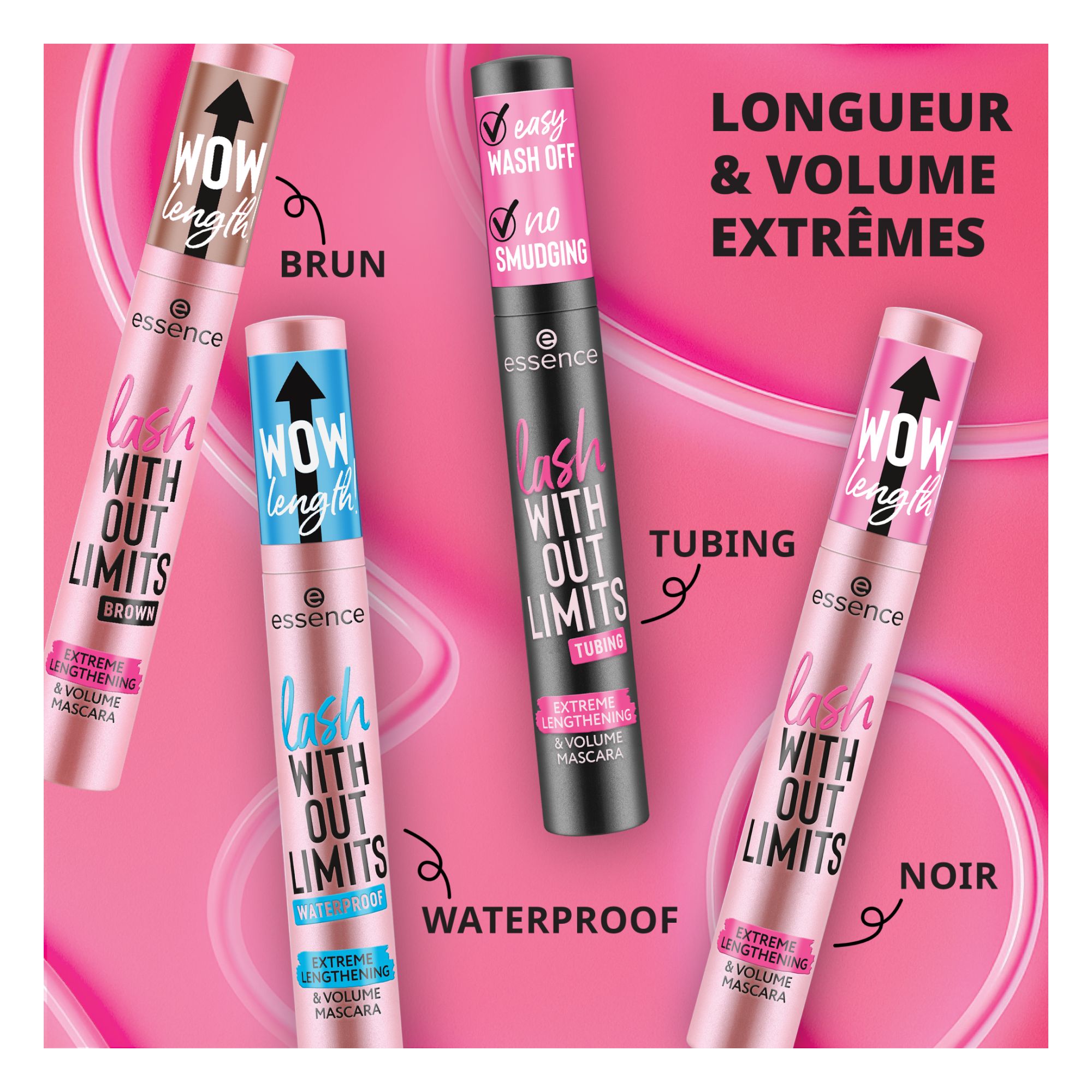Lash Without Limits Waterproof Extreme Lengthening & Volume Mascara