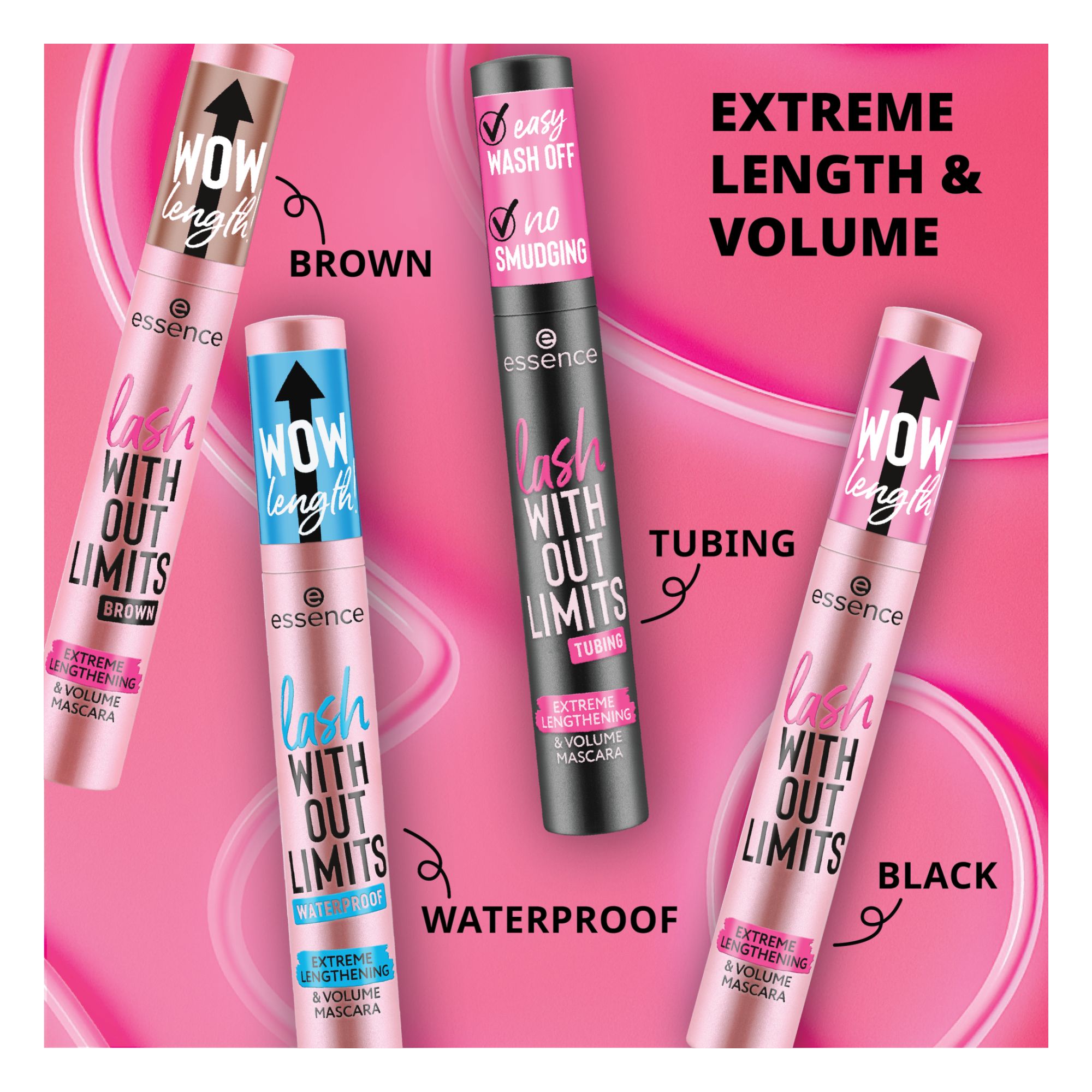 Lash Without Limits Waterproof Extreme Lengthening & Volume Mascara