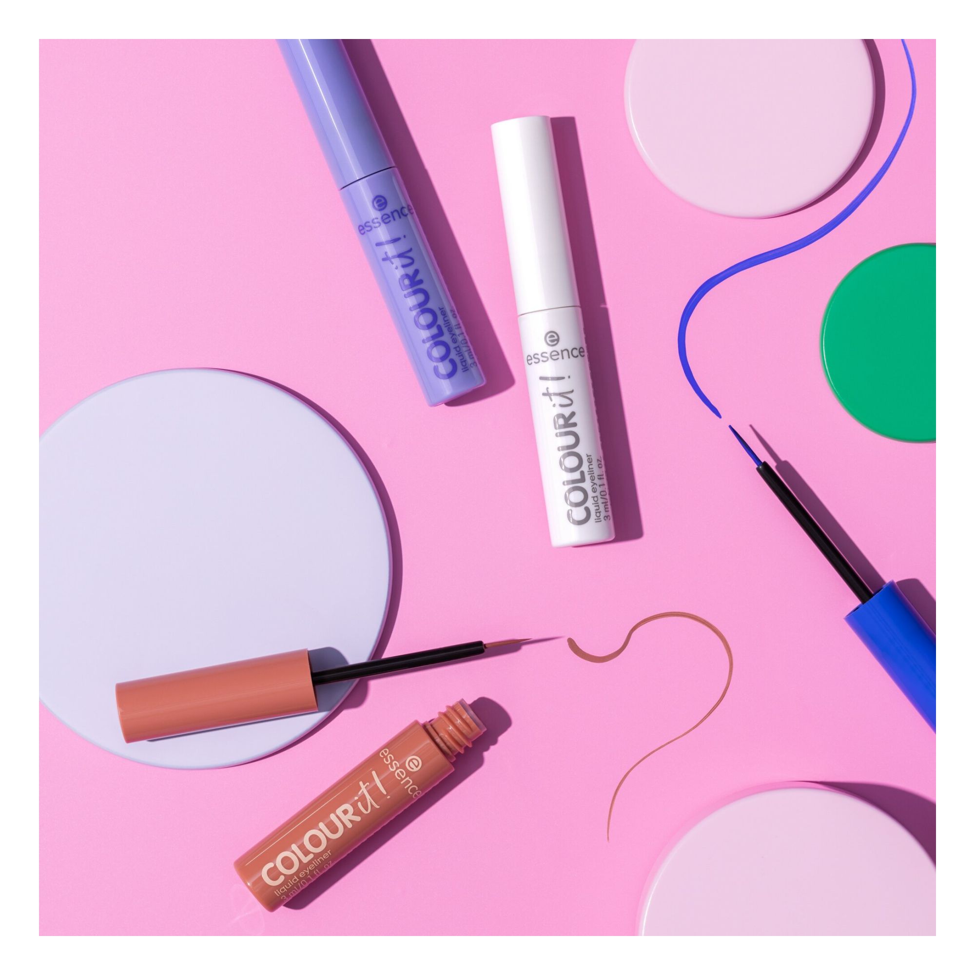Eye-Liner Liquide - Colour It! Liquide Eyeliner Eye-Liner Liquide - Colour It! Liquide Eyeliner
