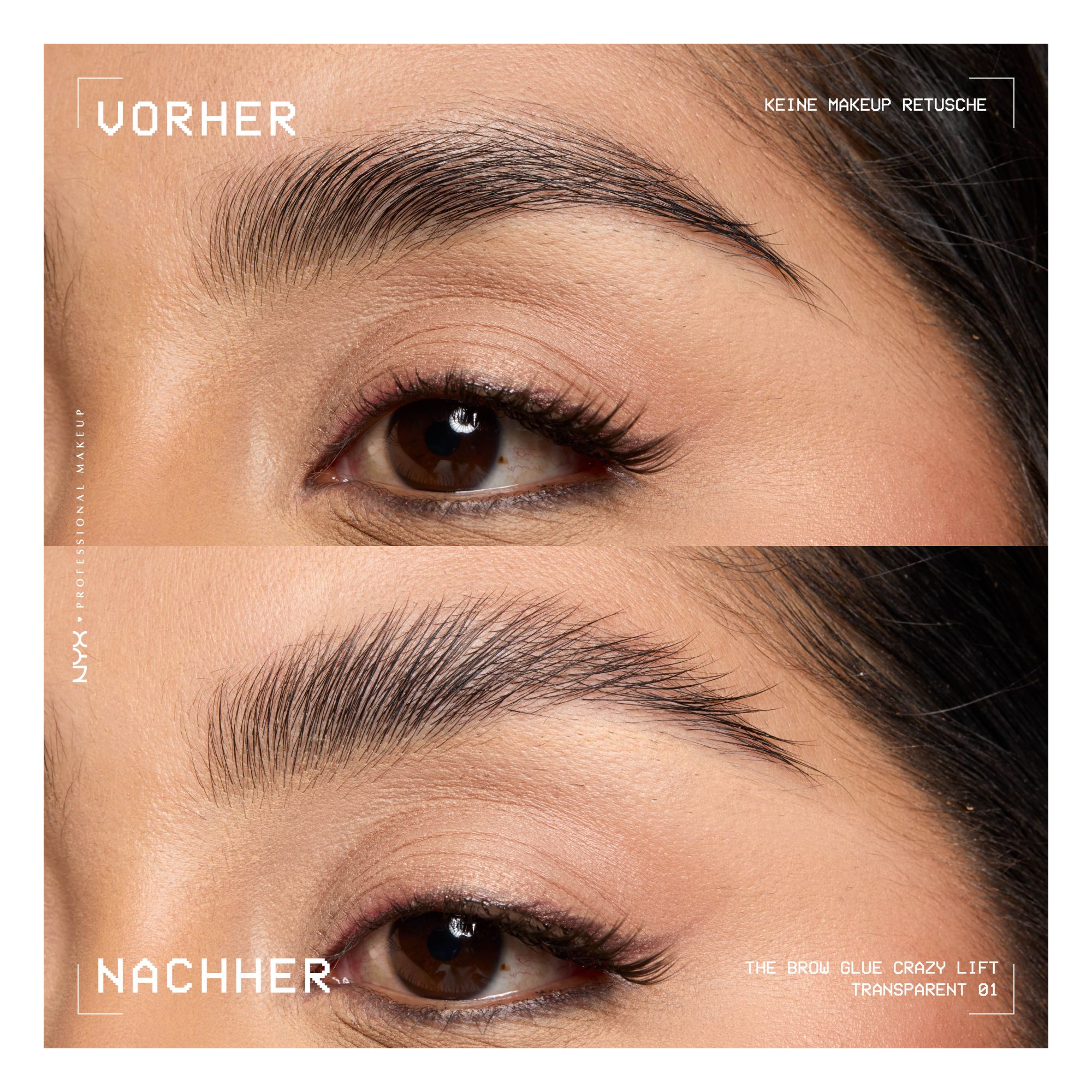 The Brow Glue Crazy Lift -- Augenbrauen-Gel
