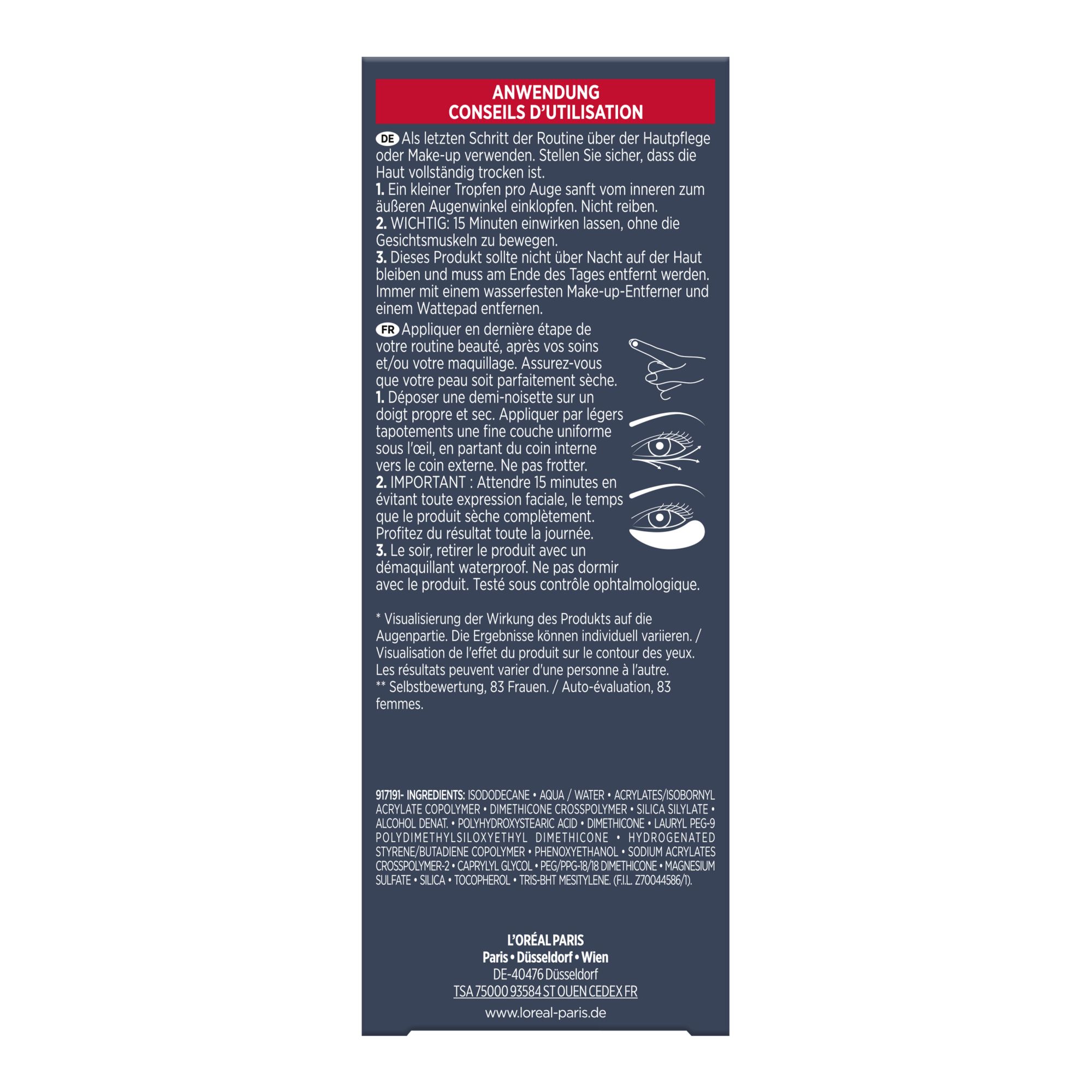 Revitalift Laser - Soin Anti-Poches Instantané Revitalift Laser - Soin Anti-Poches Instantané