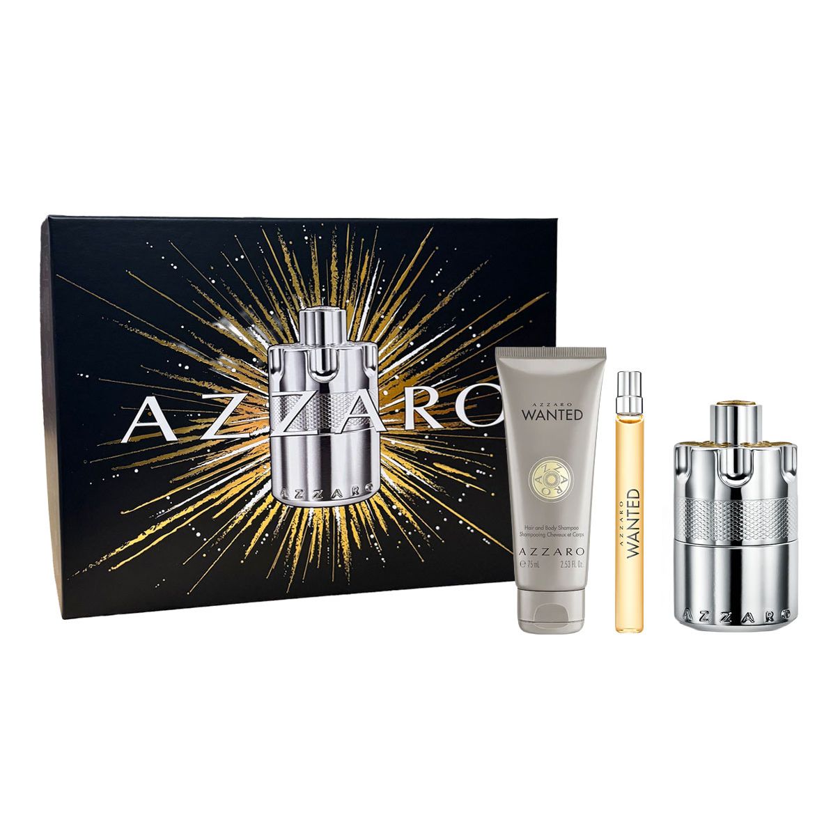 Gift Set - Azzaro Wanted Eau de Parfum & Shower Gel