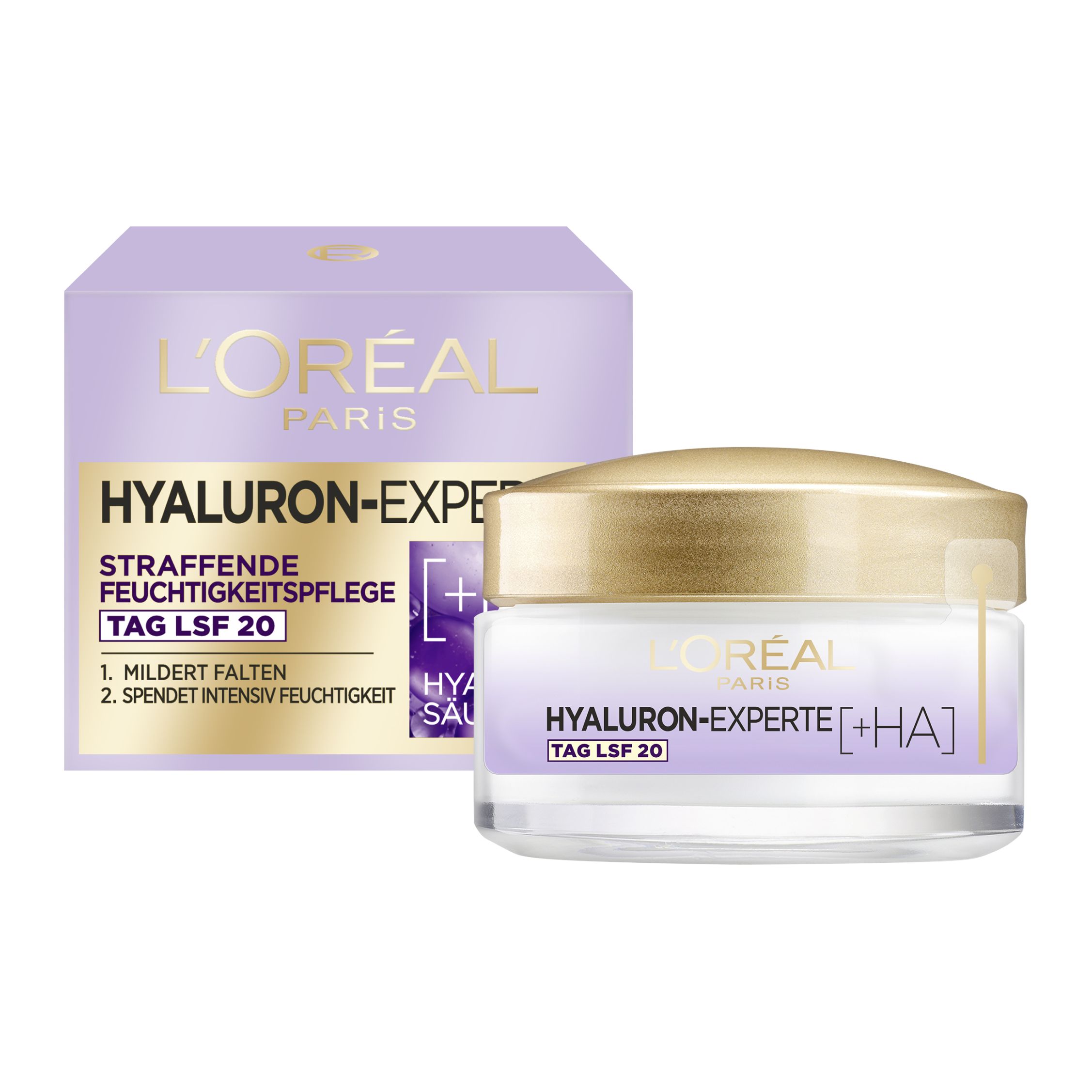 Hyaluron-Experte Straffende Feuchtigkeitspflege Tag LSF 20 -- Gesichtscreme