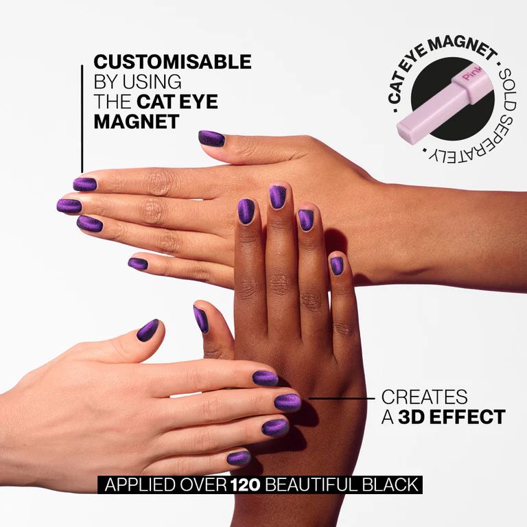 Galactic Gemstones Cat Eye Collection -- Gel-Nagellack