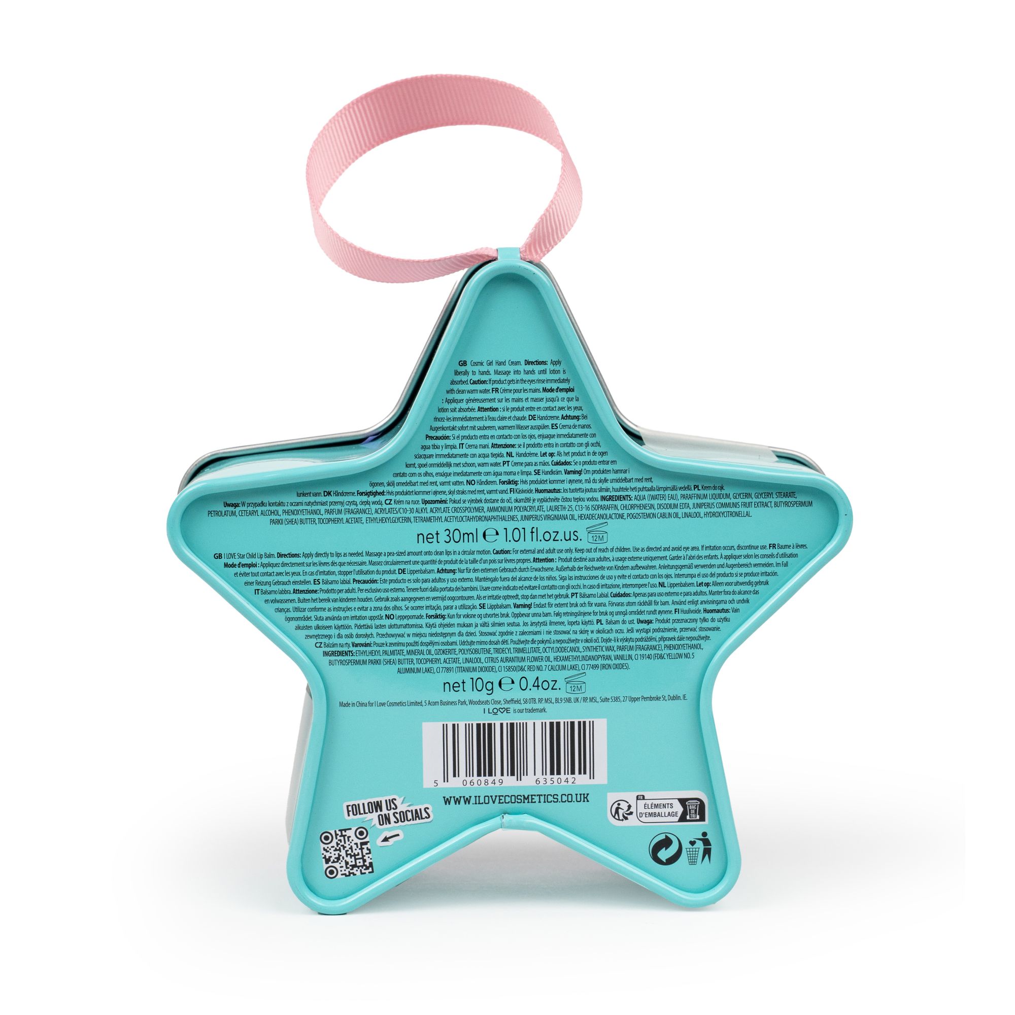 Ensemble Cadeau - Star Child - Miniature Hand Cream & Lip Balm Ensemble Cadeau - Star Child - Miniature Hand Cream & Lip Balm