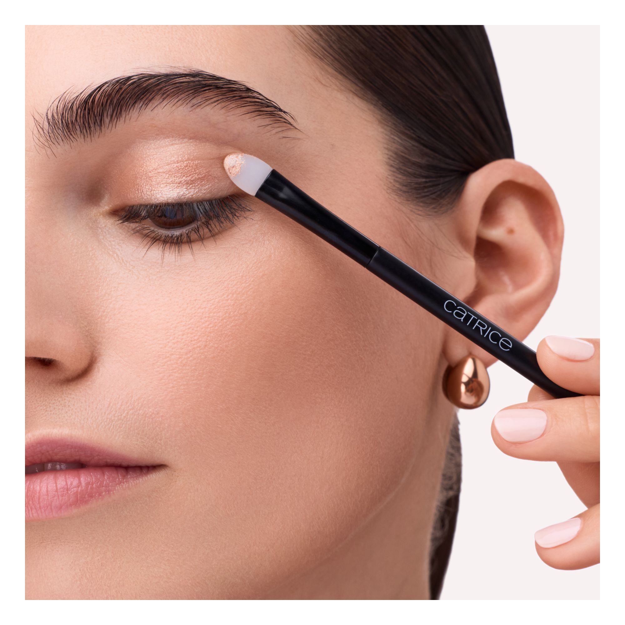 Pinceau Fard à Paupières - Effect Eyeshadow Duo Brush Pinceau Fard à Paupières - Effect Eyeshadow Duo Brush