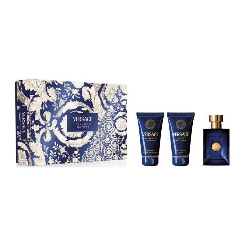 Gift Set - Dylan Blue Eau de Toilette, Bath & Shower Gel, Afteshave Balm
