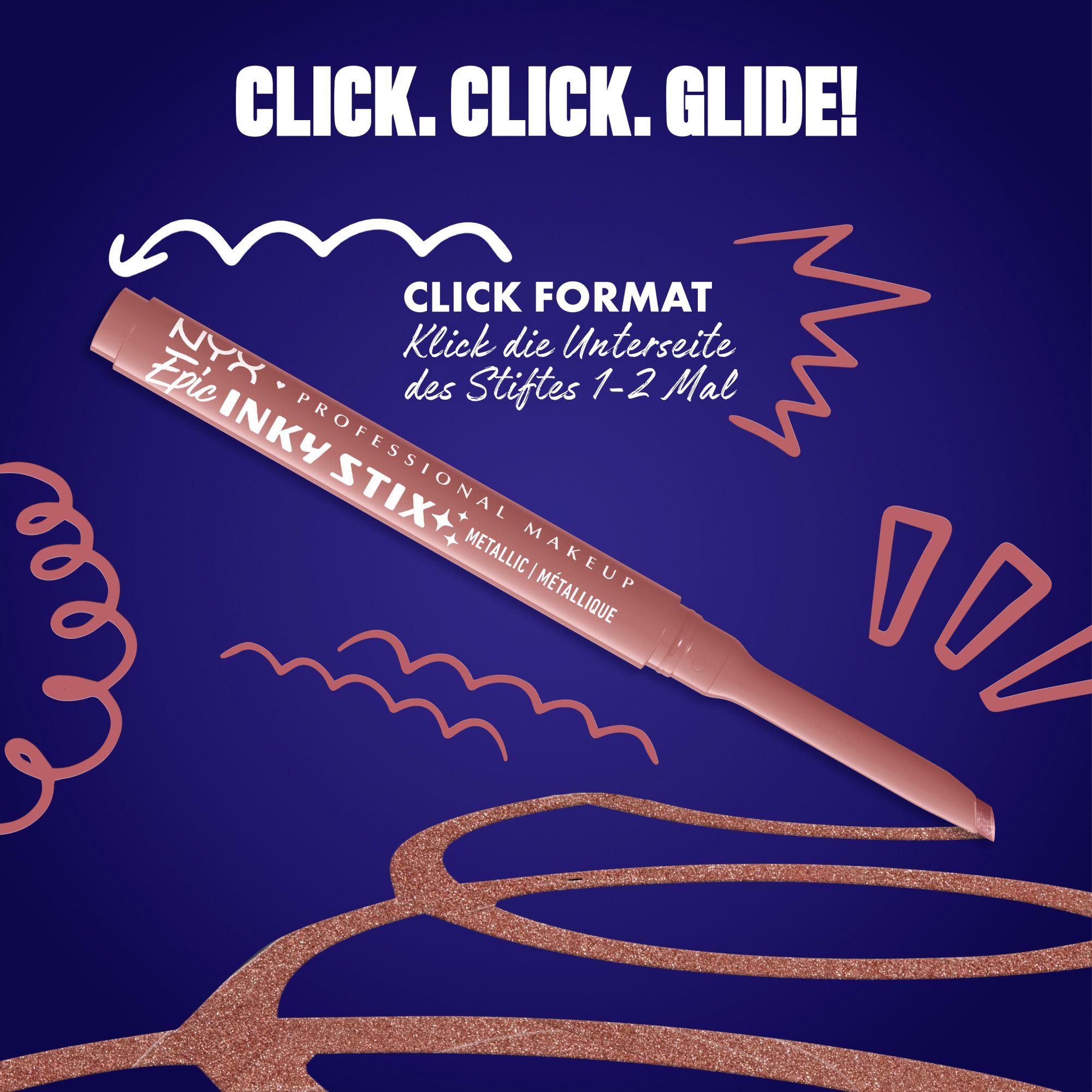 Epic Inky Stix Cream Gel Eyeliner -- Eyeliner-Stift