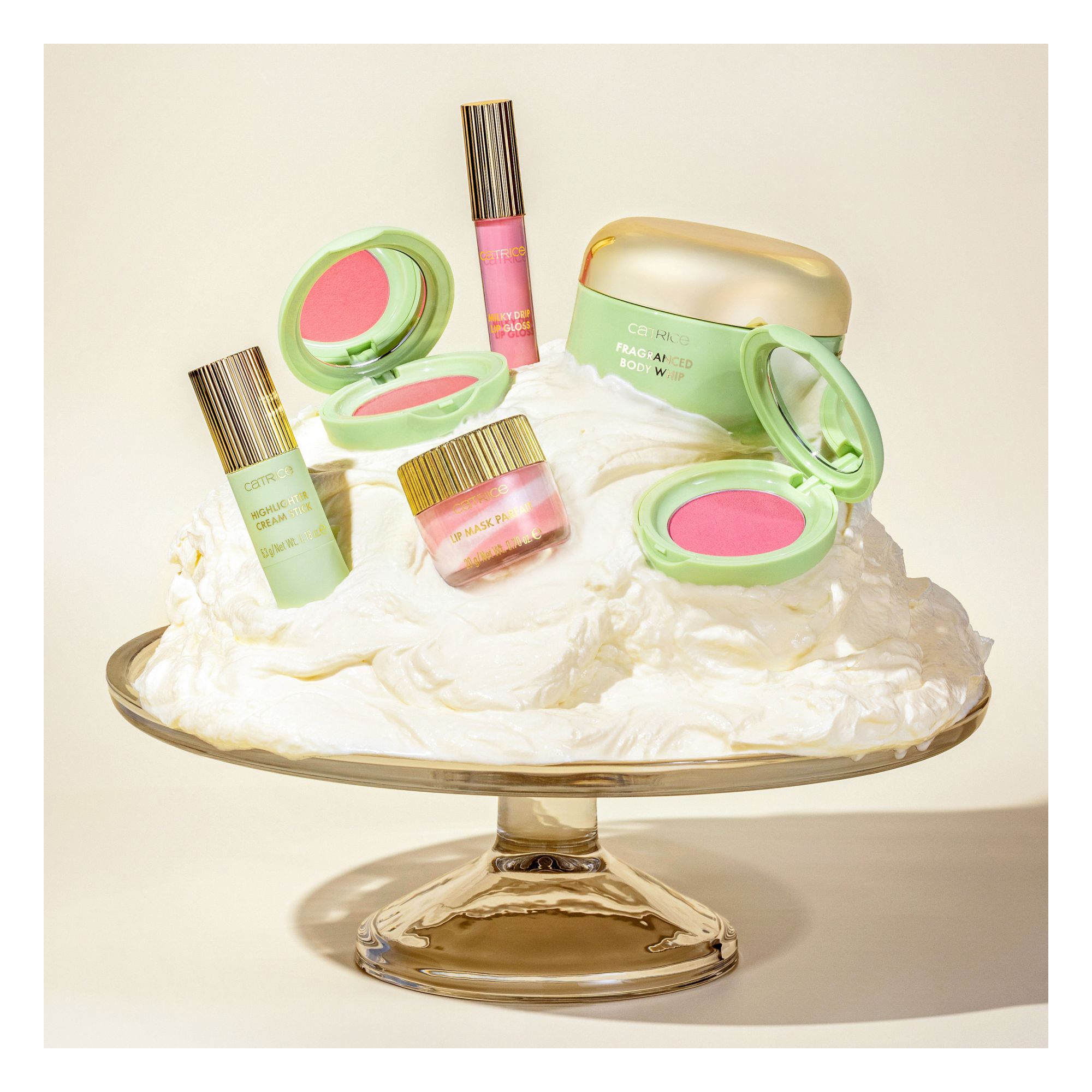 Pistachio Cream Delight - Blush Cream Pistachio Cream Delight - Blush Cream