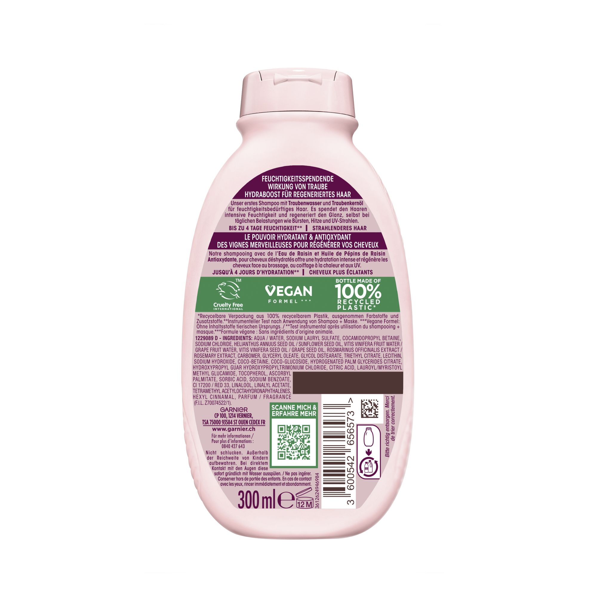 Ultra Doux - Vignes Merveilleuses - Shampooing Hydratant Régénerant Ultra Doux - Vignes Merveilleuses - Shampooing Hydratant Régénerant