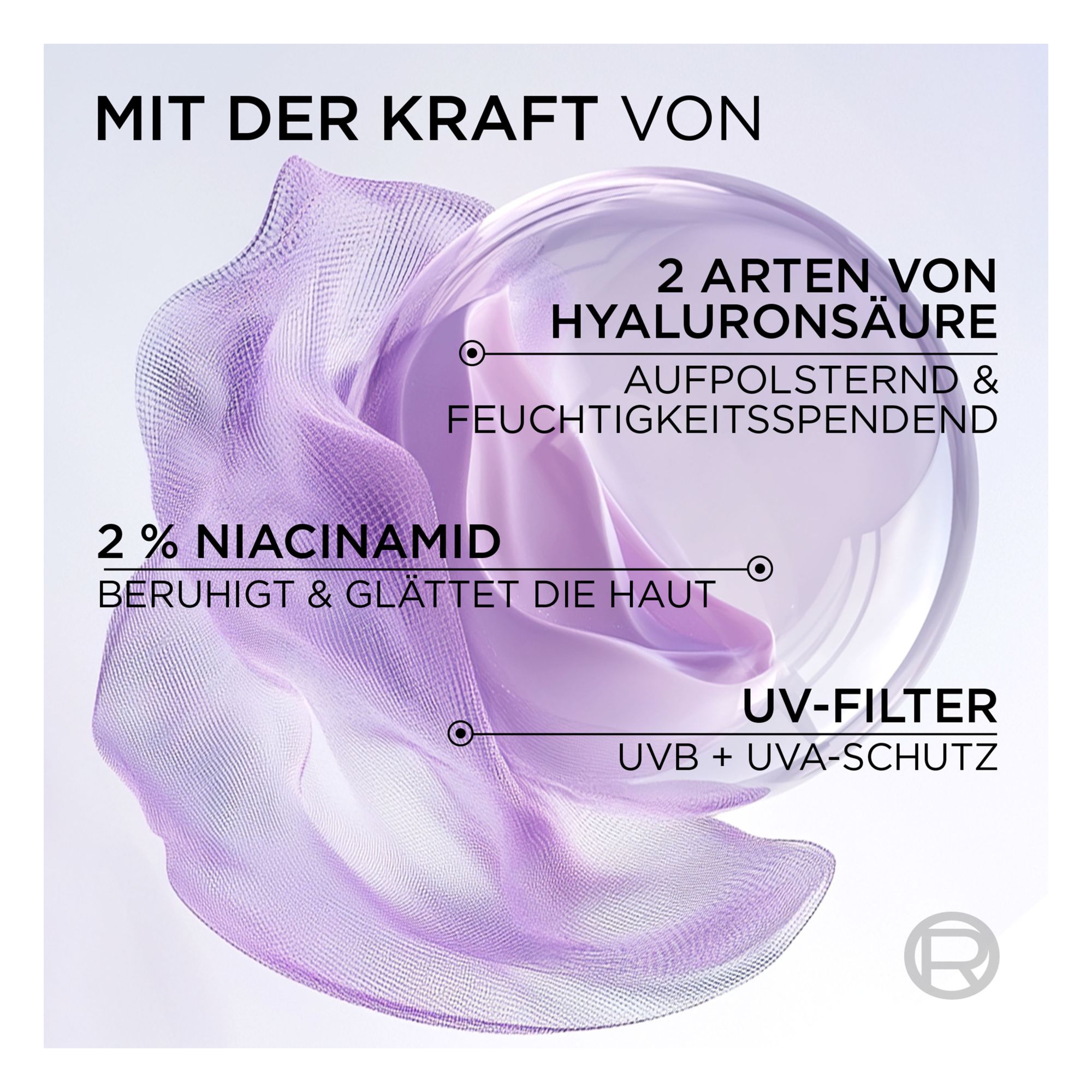Crème Pour Le Visage - Revitalift Filler - Aufpolsterndes Hyaluron Aqua-Fluid LSF 30