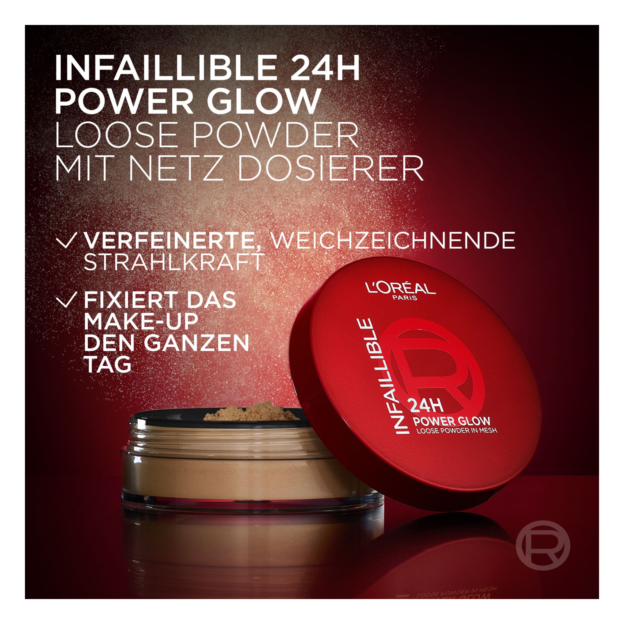 Poudre - Infaillible - 24H Power Glow Loose Powder In Mesh Poudre - Infaillible - 24H Power Glow Loose Powder In Mesh
