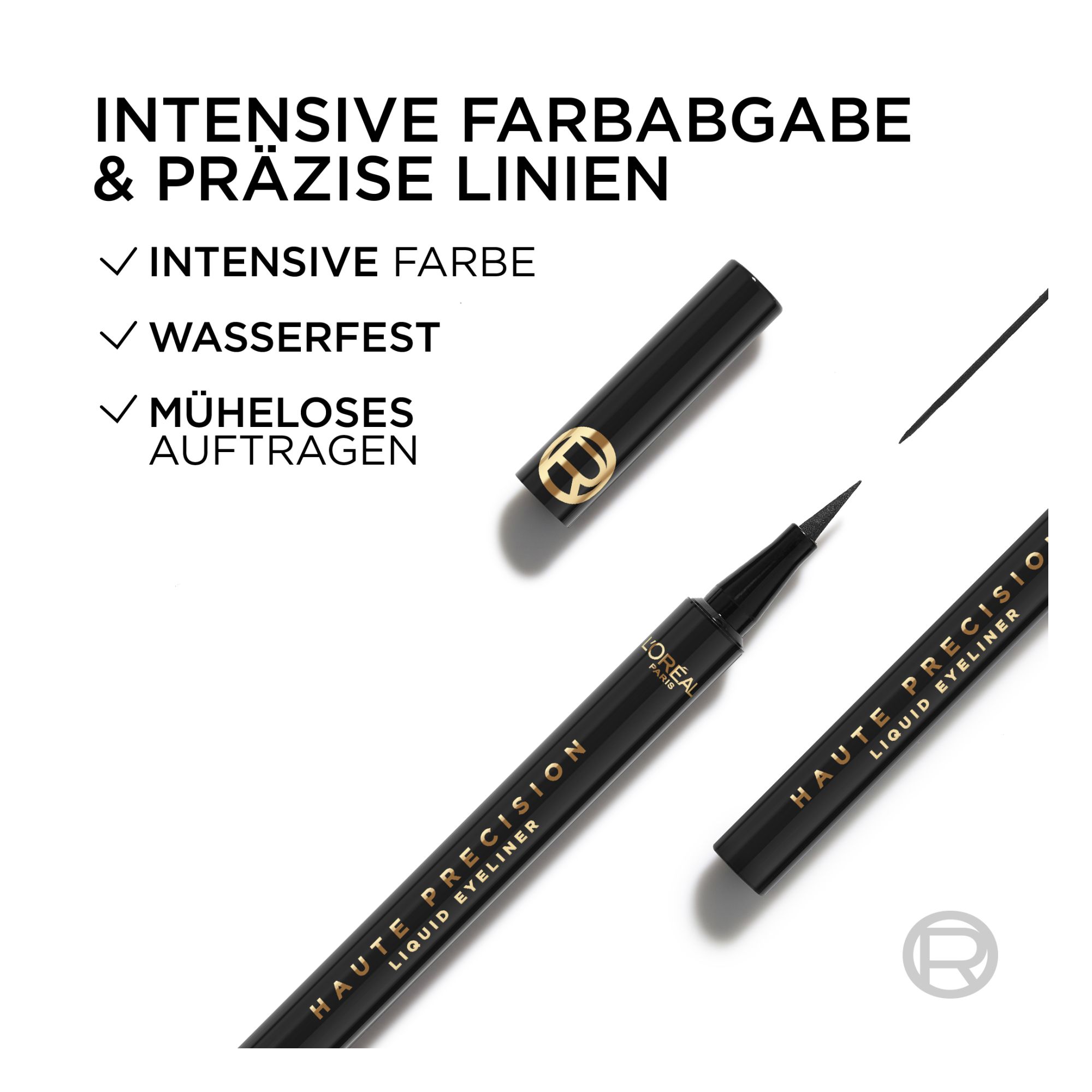 Haute Precision Liquid Eyeliner -- Flüssig-Eyeliner-Stift